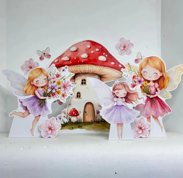 Spring Fairy Foam Props For Hire