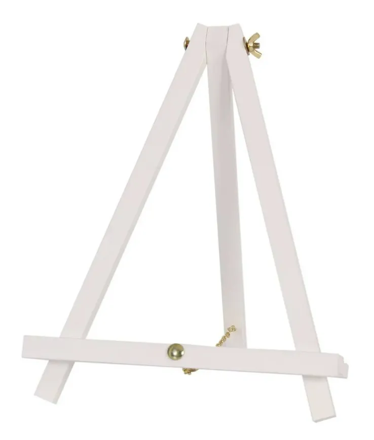A4 Table Top White Wooden Easel Hire