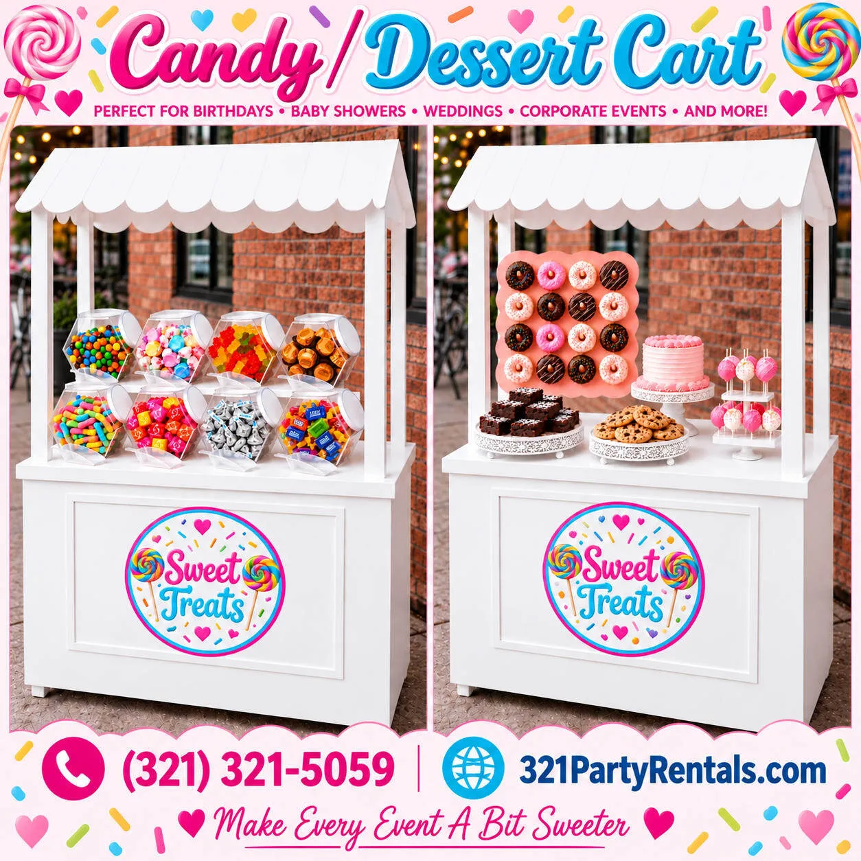 Candy / Dessert Cart & Accessories