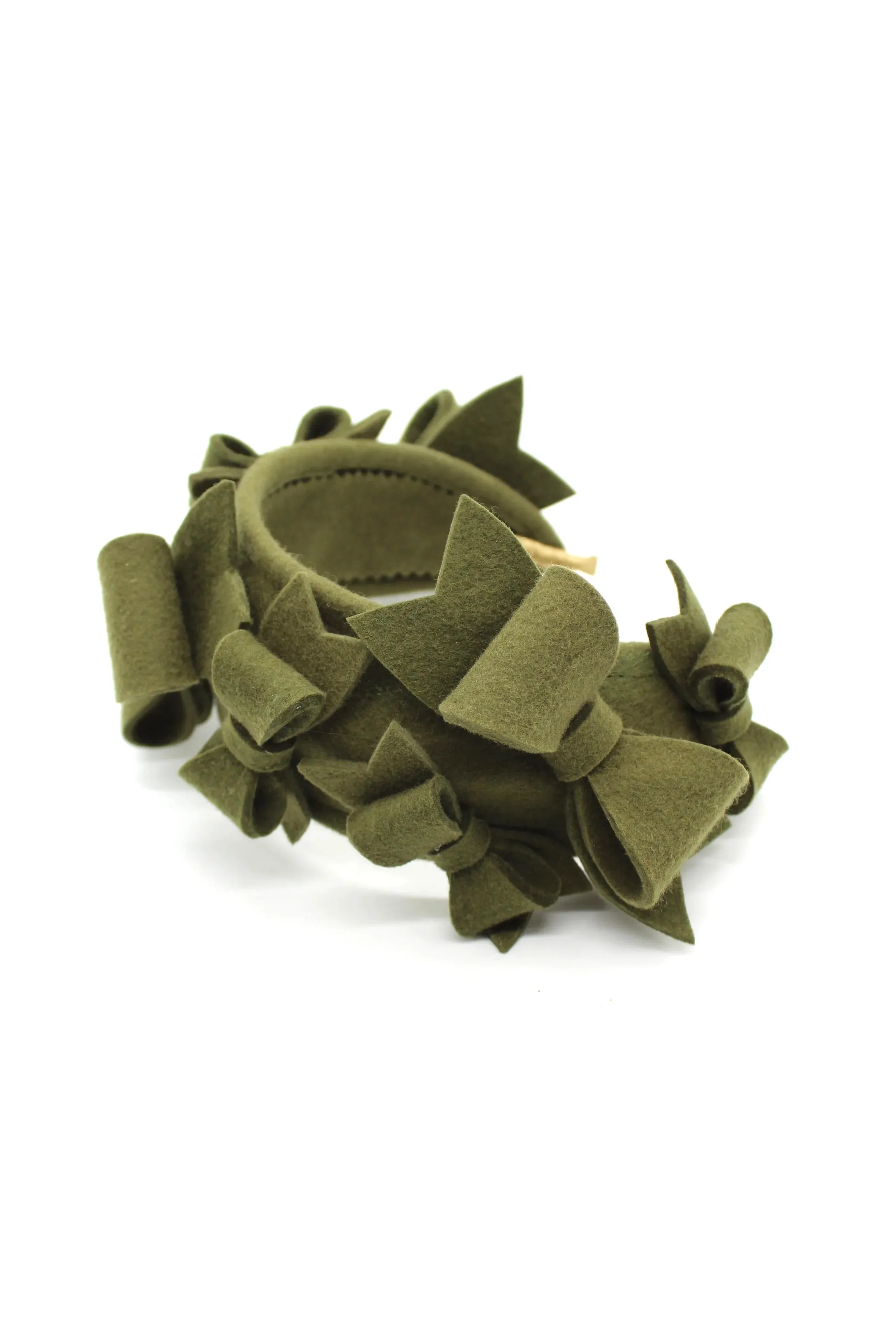 Bamboo Mini Bow Headband - Green