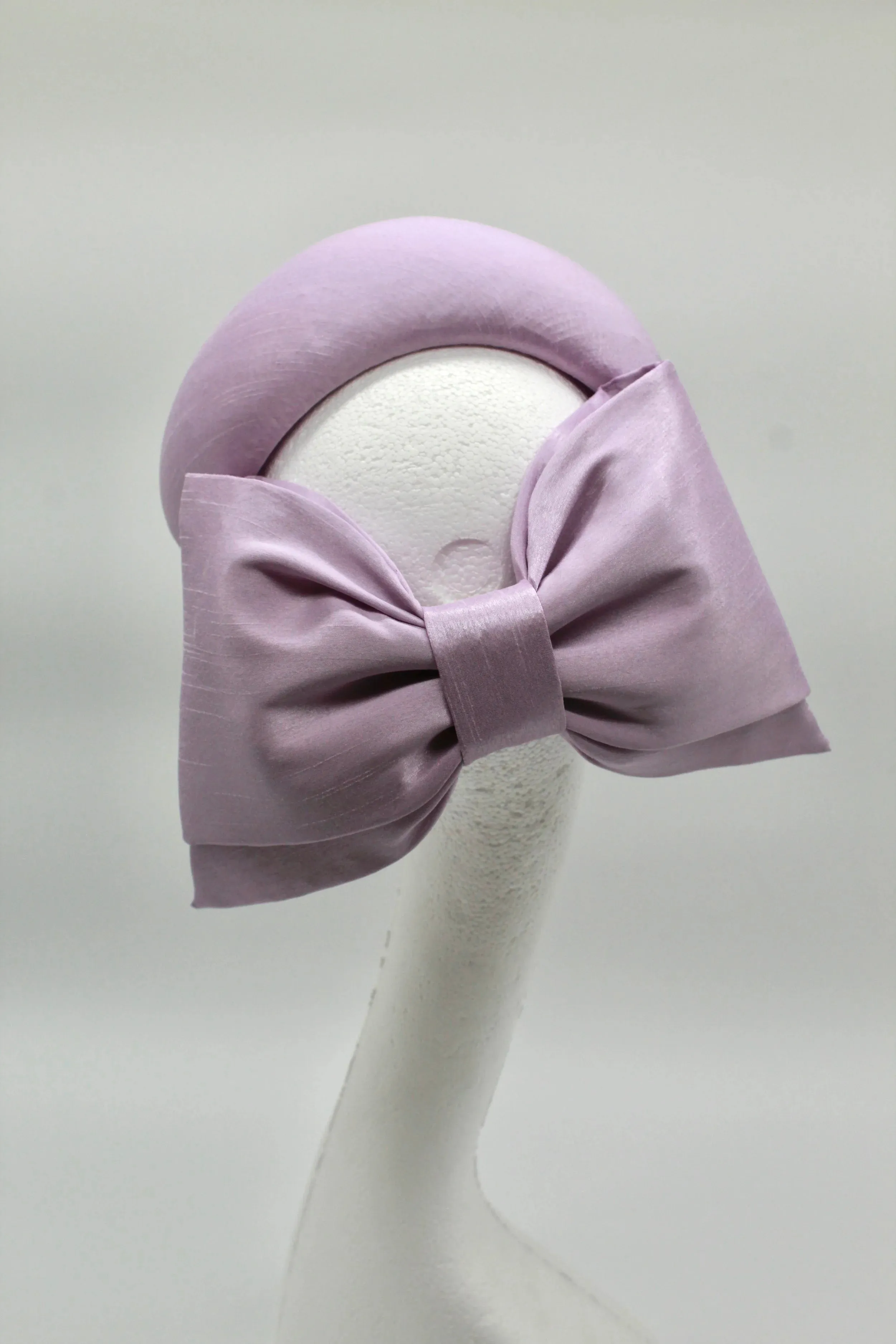 Bow Band - Lilac silk