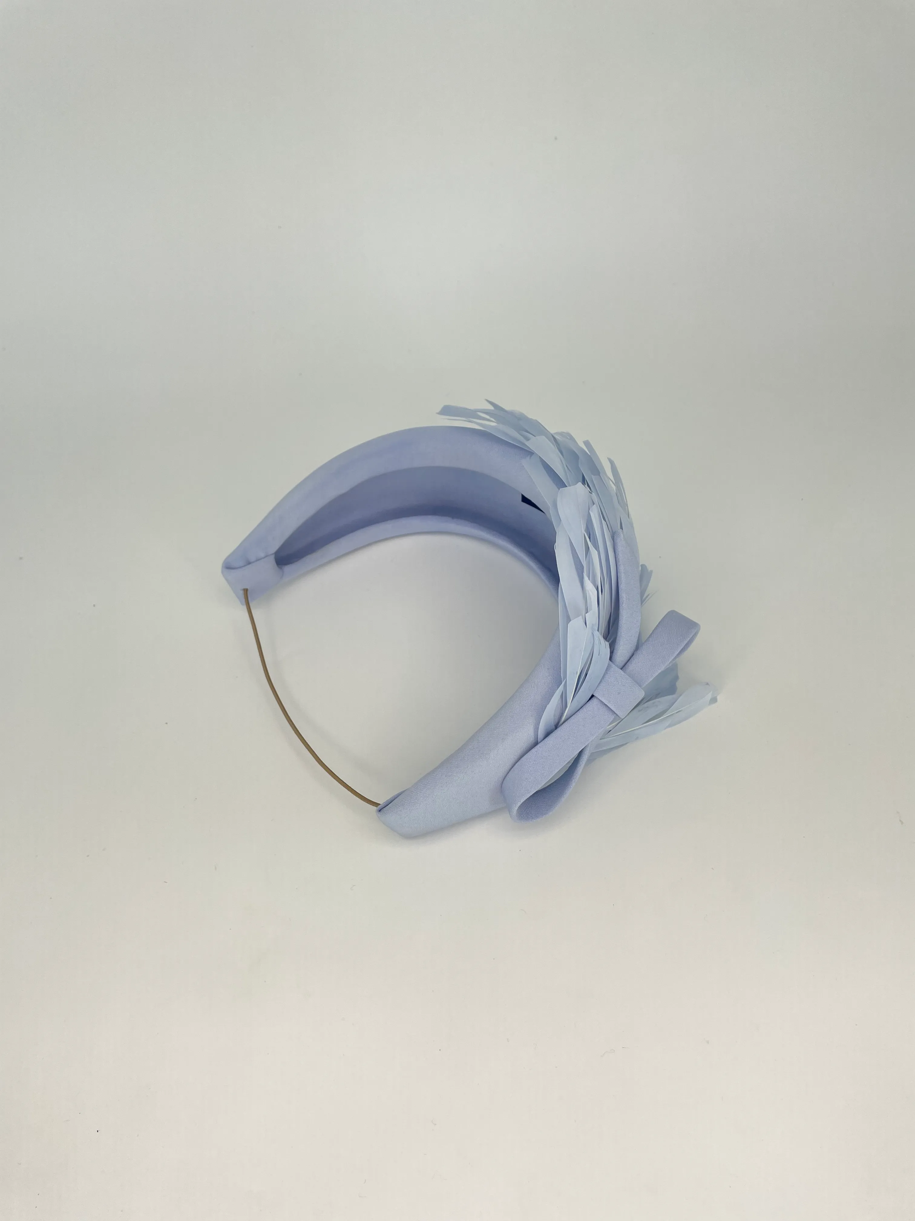 Blue Feather Headband