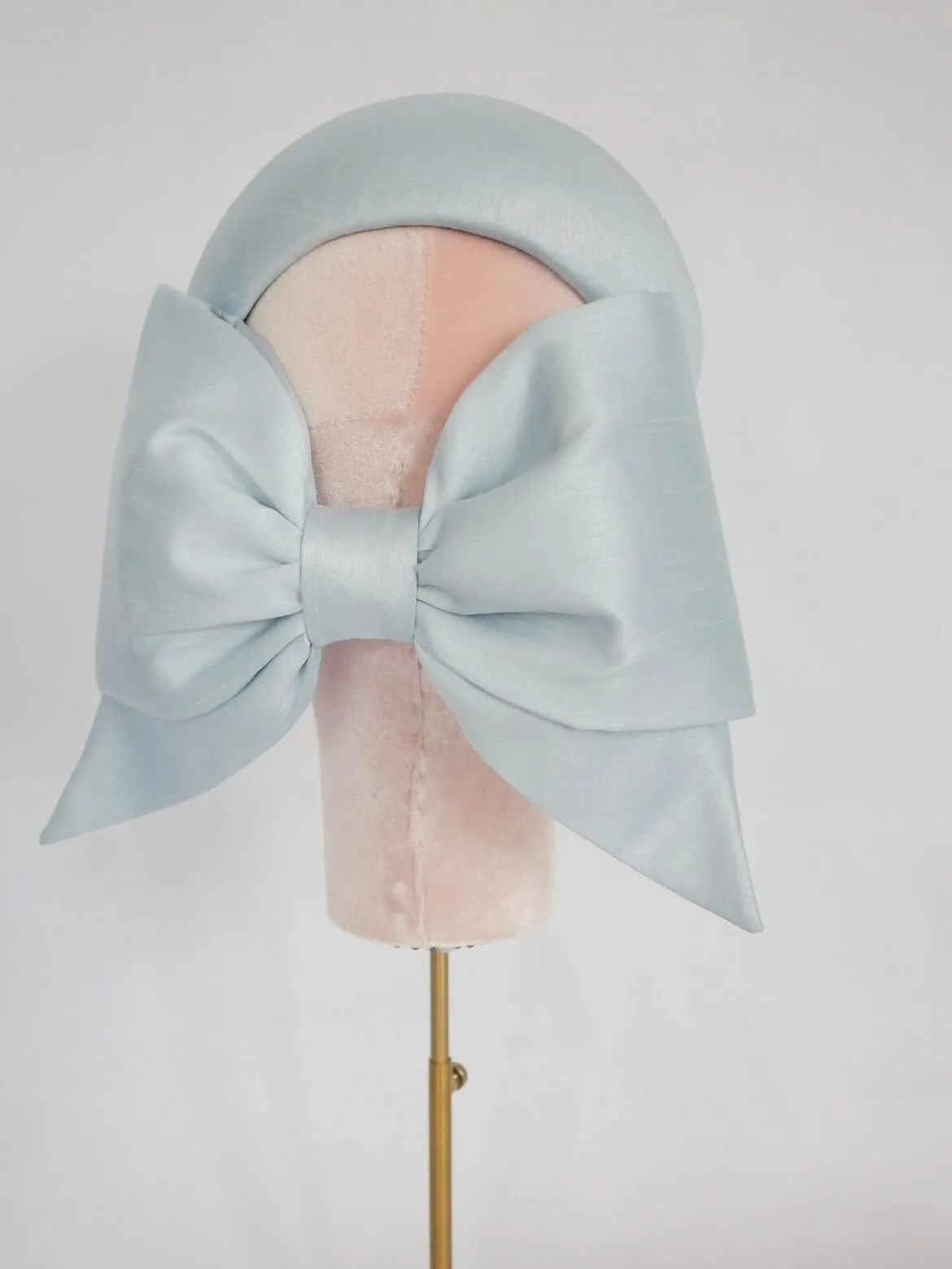 Bow Band - Blue Silk