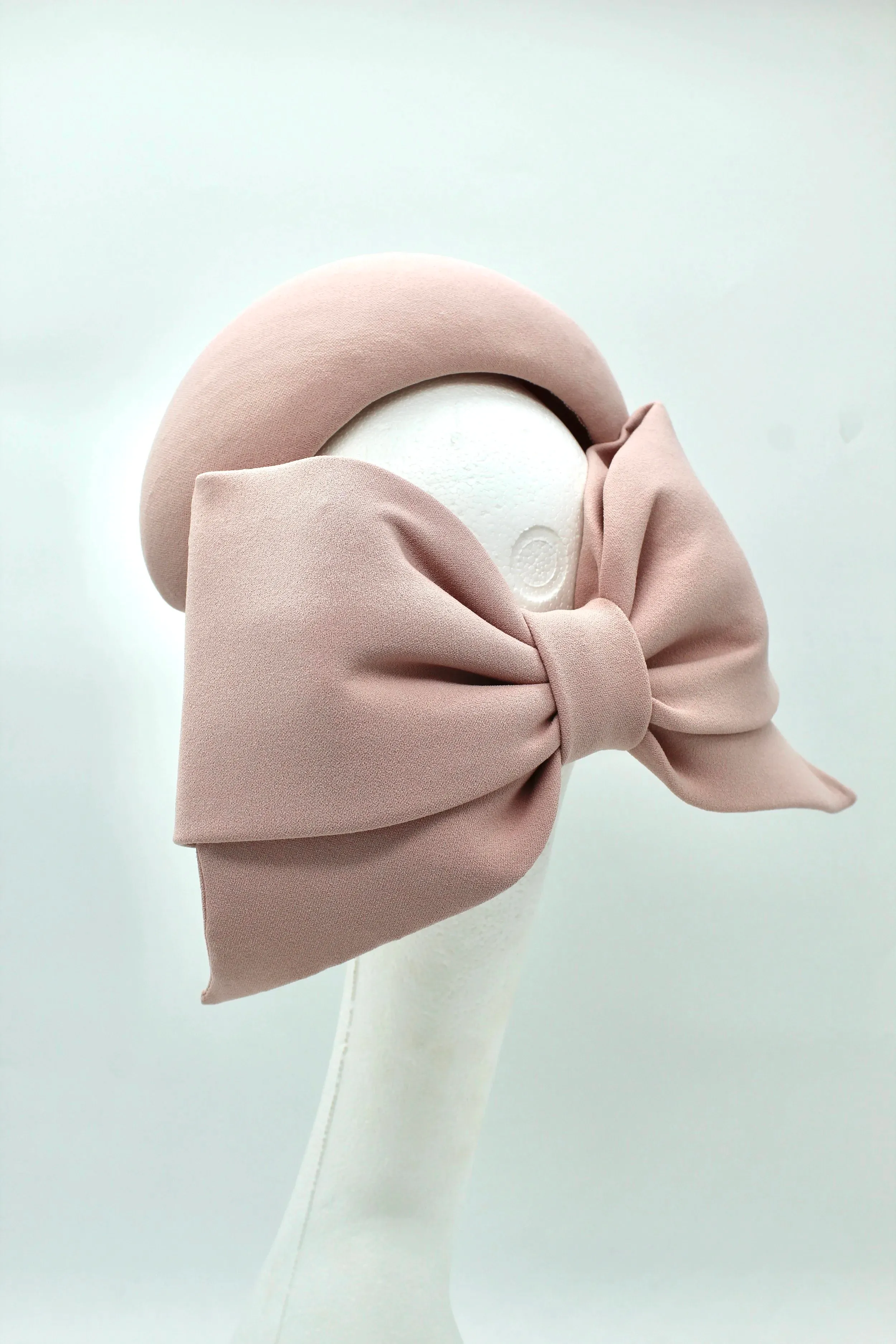 Bow Band - Blush Pink
