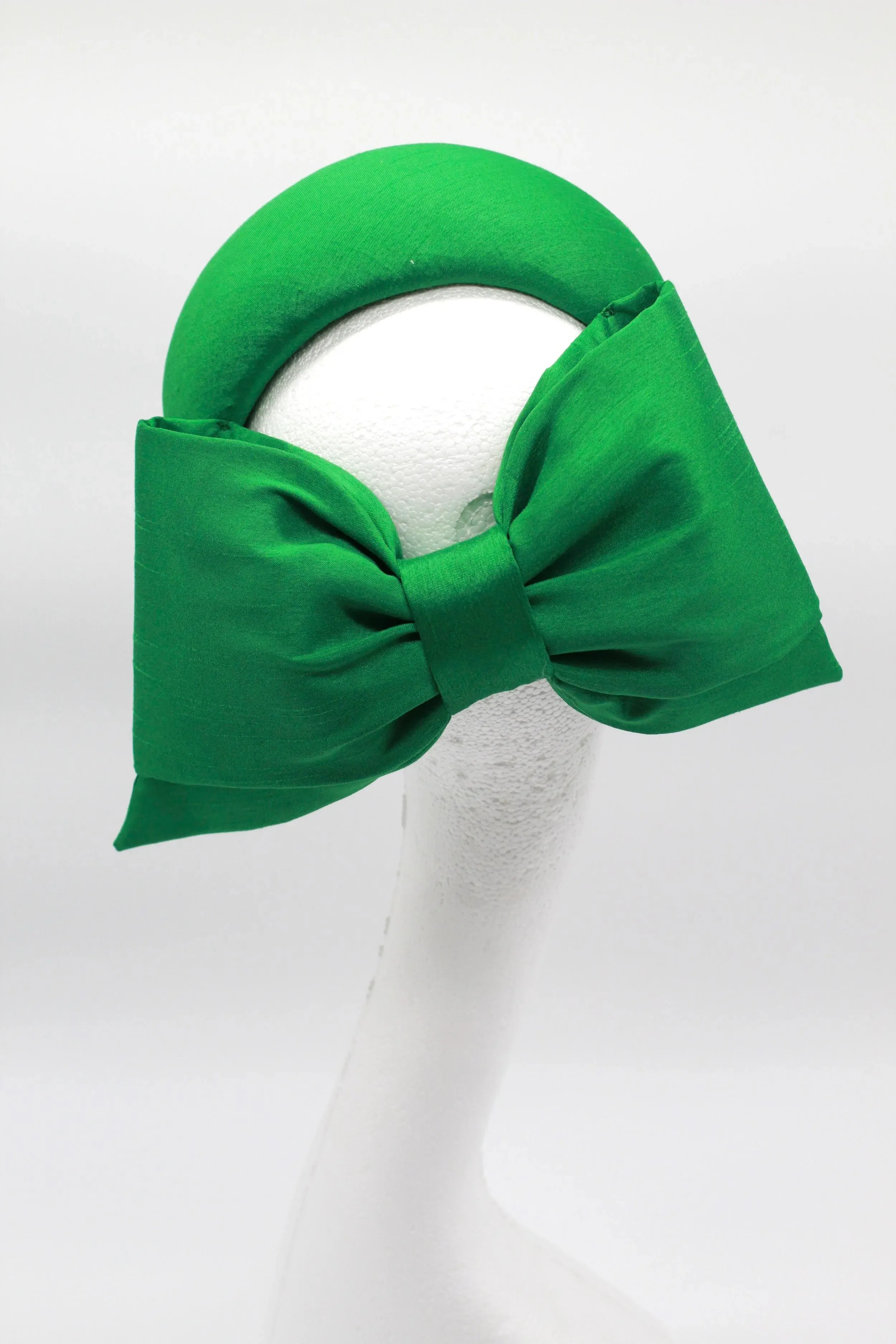 Bow Band - Green Silk
