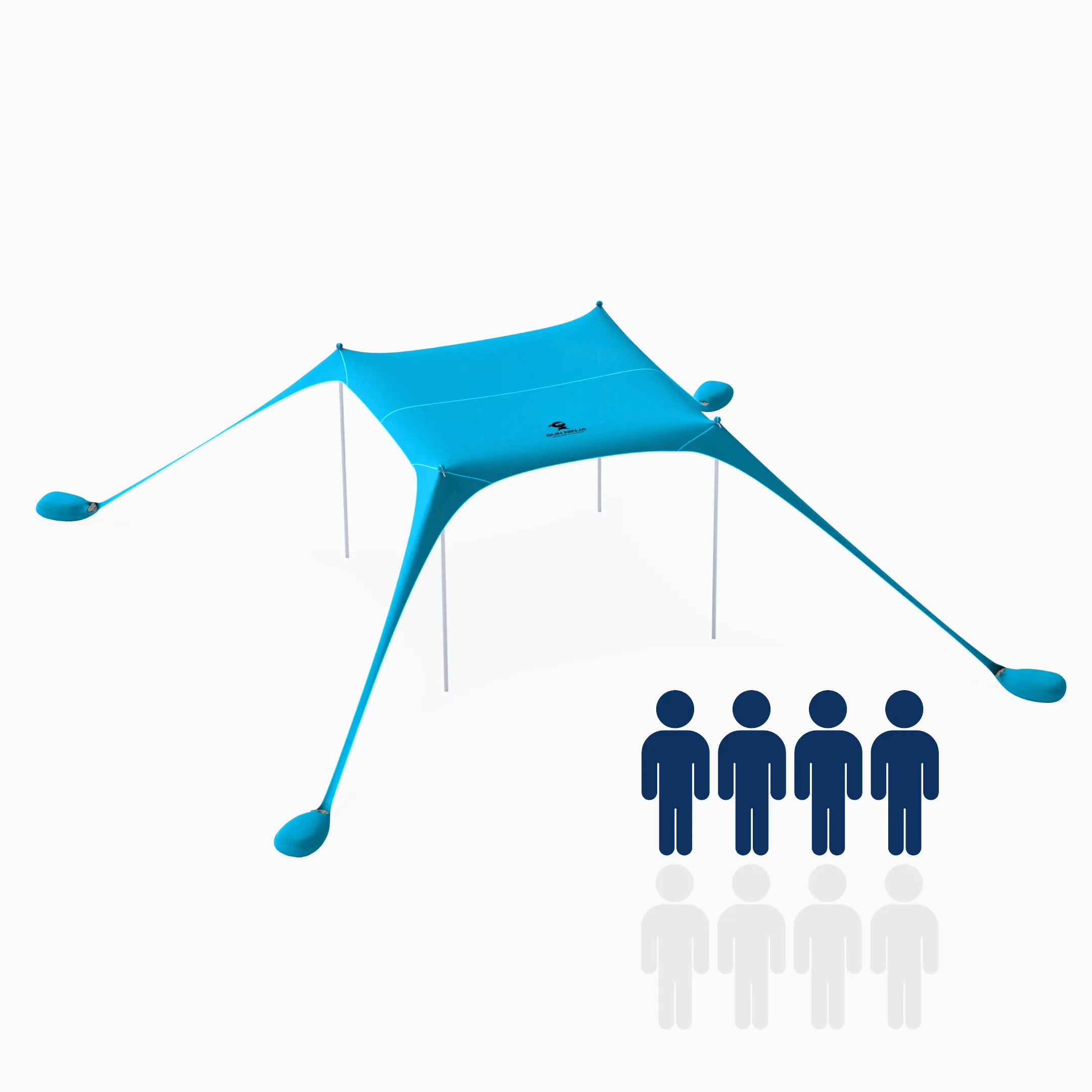 Sun Ninja Beach Tent — 4 Person