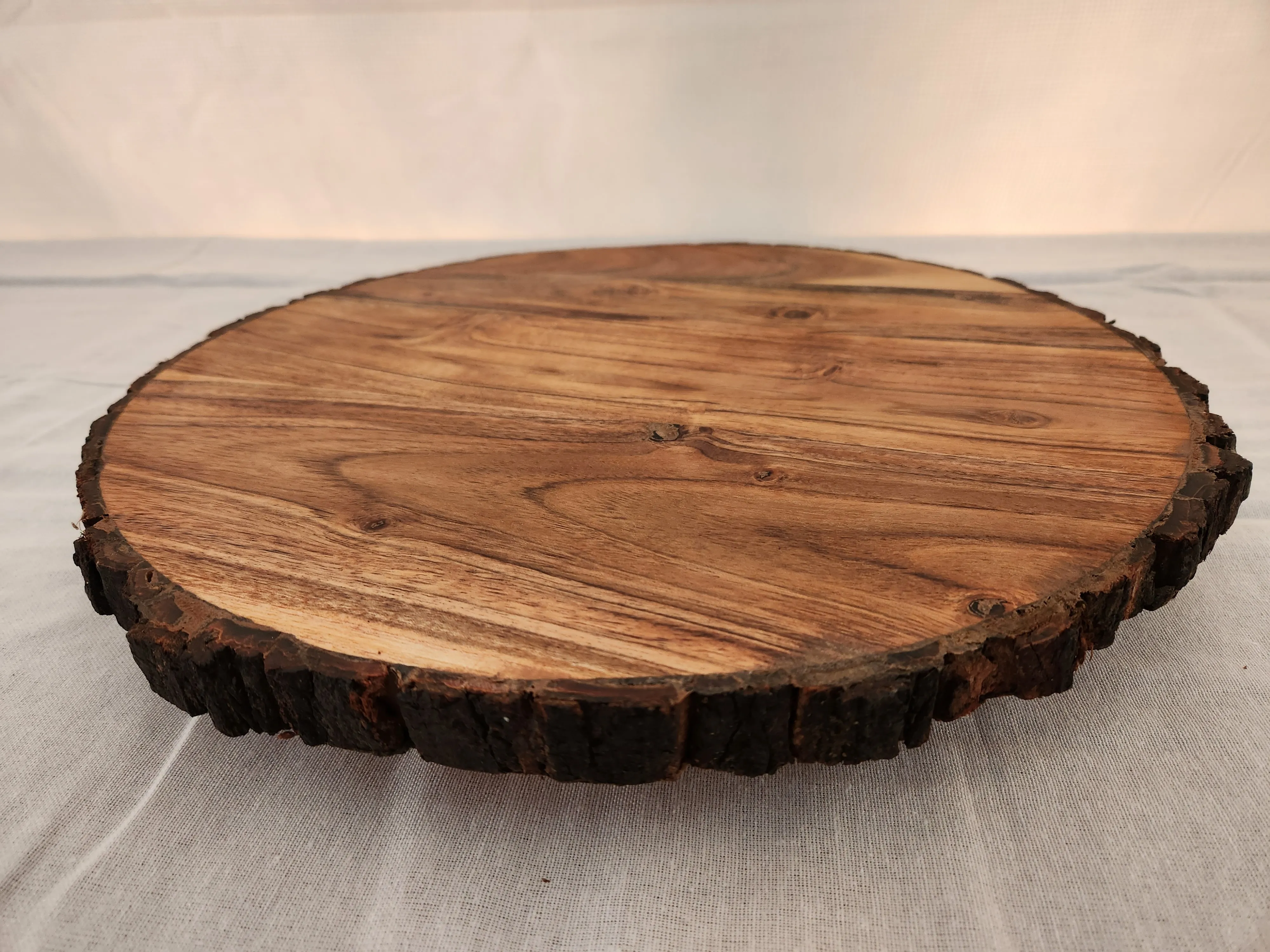 Wood Cake Stand 