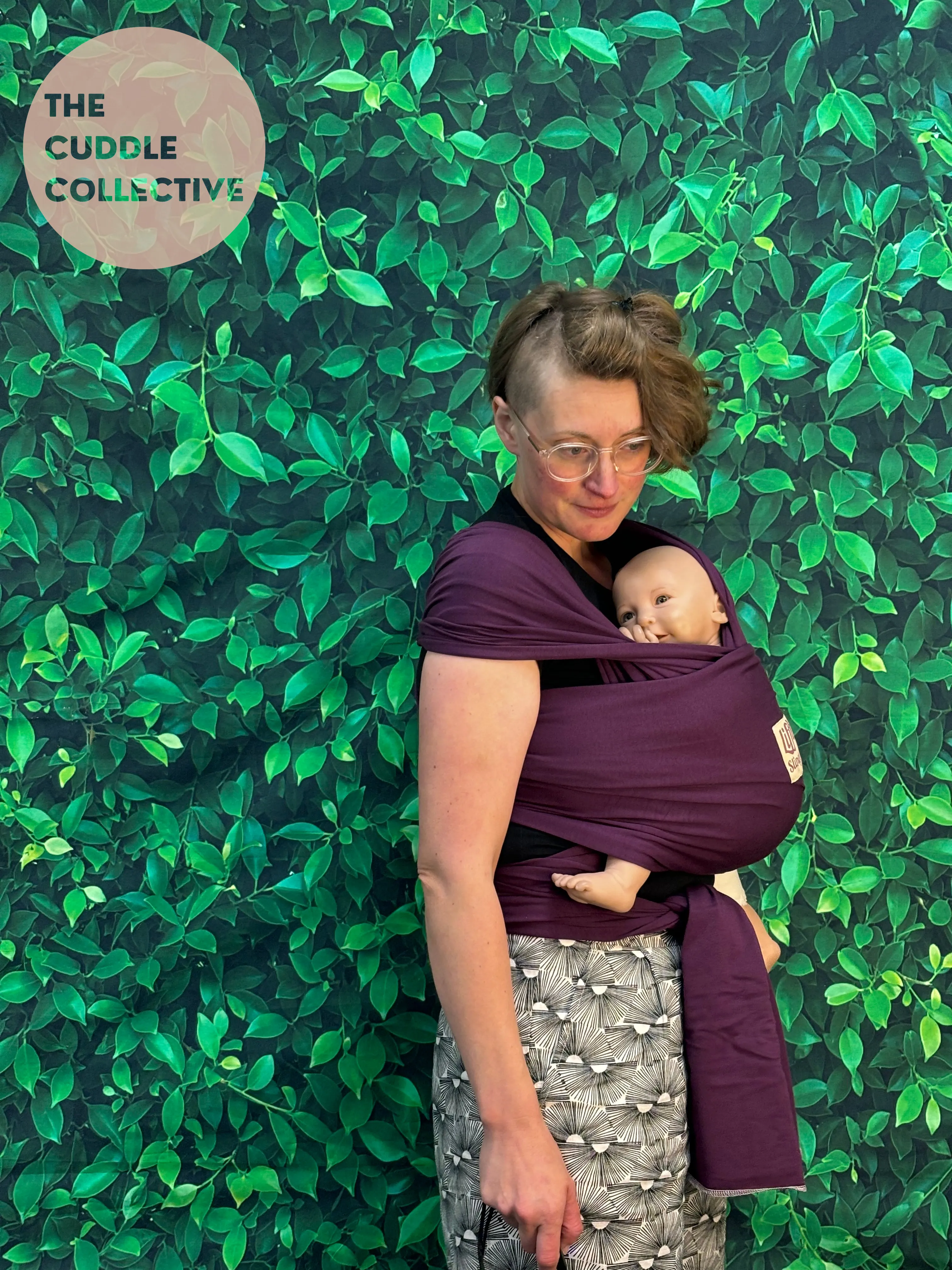 Lifft Slings - 2 Way Stretchy Wrap - Plum