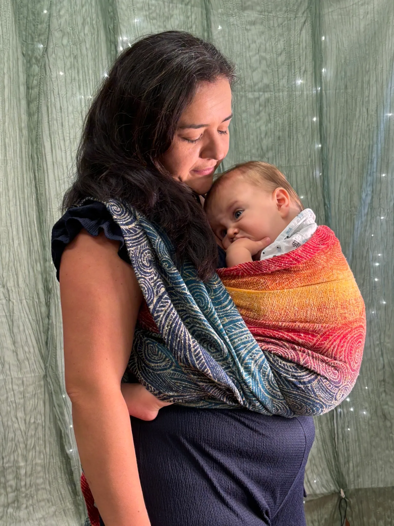 Oscha ▪ Sea Salt ▪ Solsetur - Size 6 woven wrap