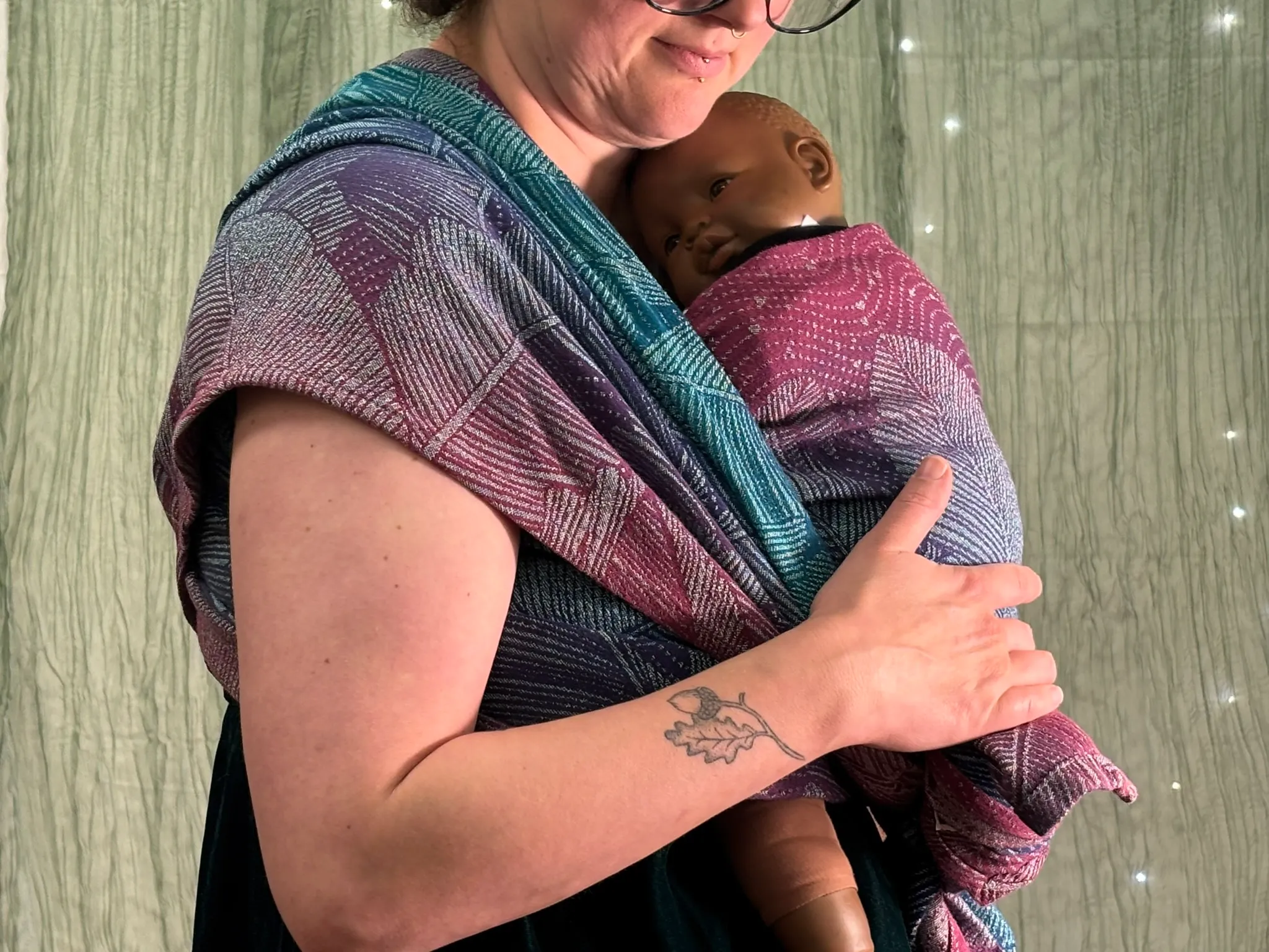 Oscha Fronds Mia - Ring sling