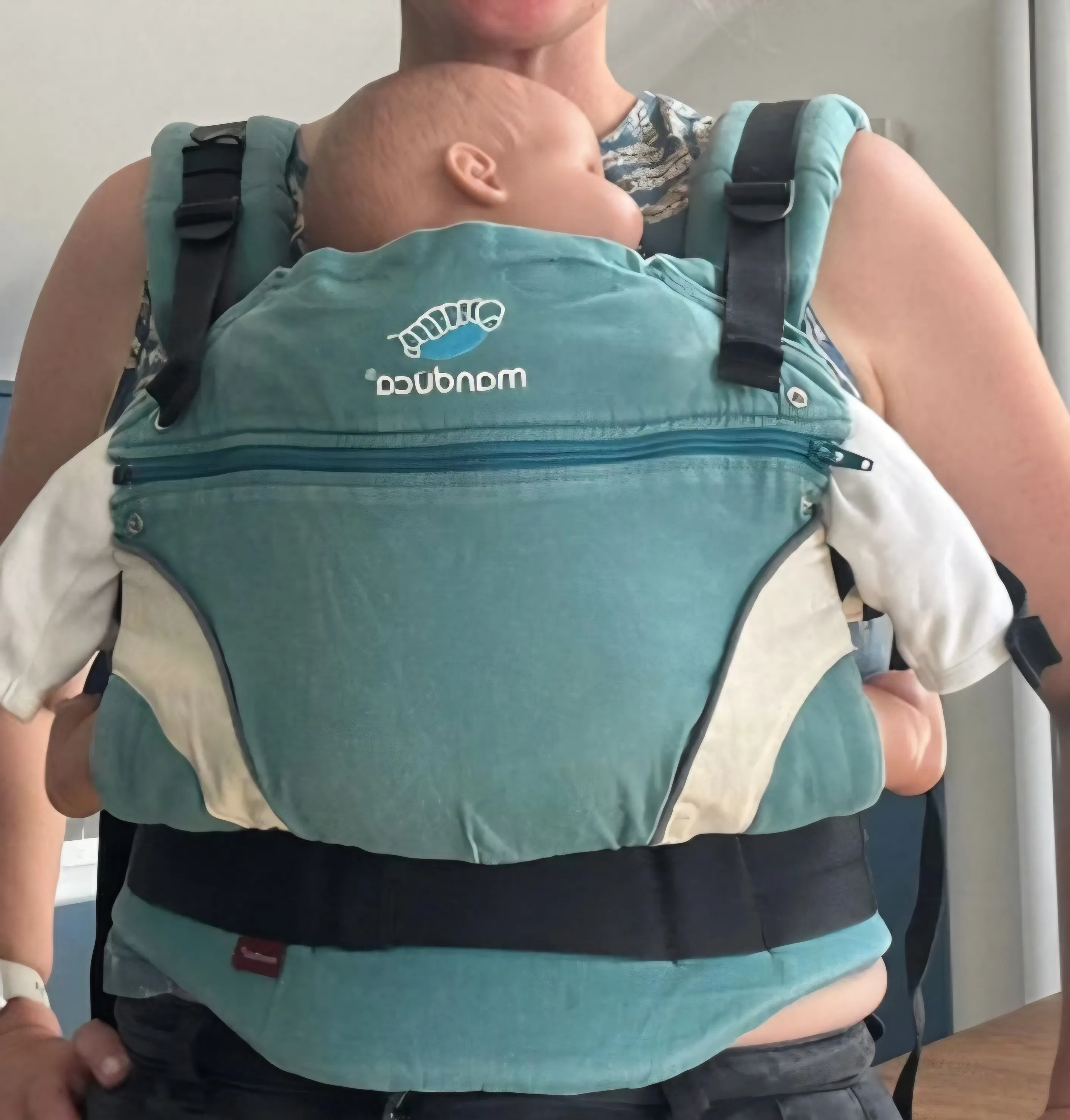 Manduca Baby Carrier - Teal (early version NOT XT)