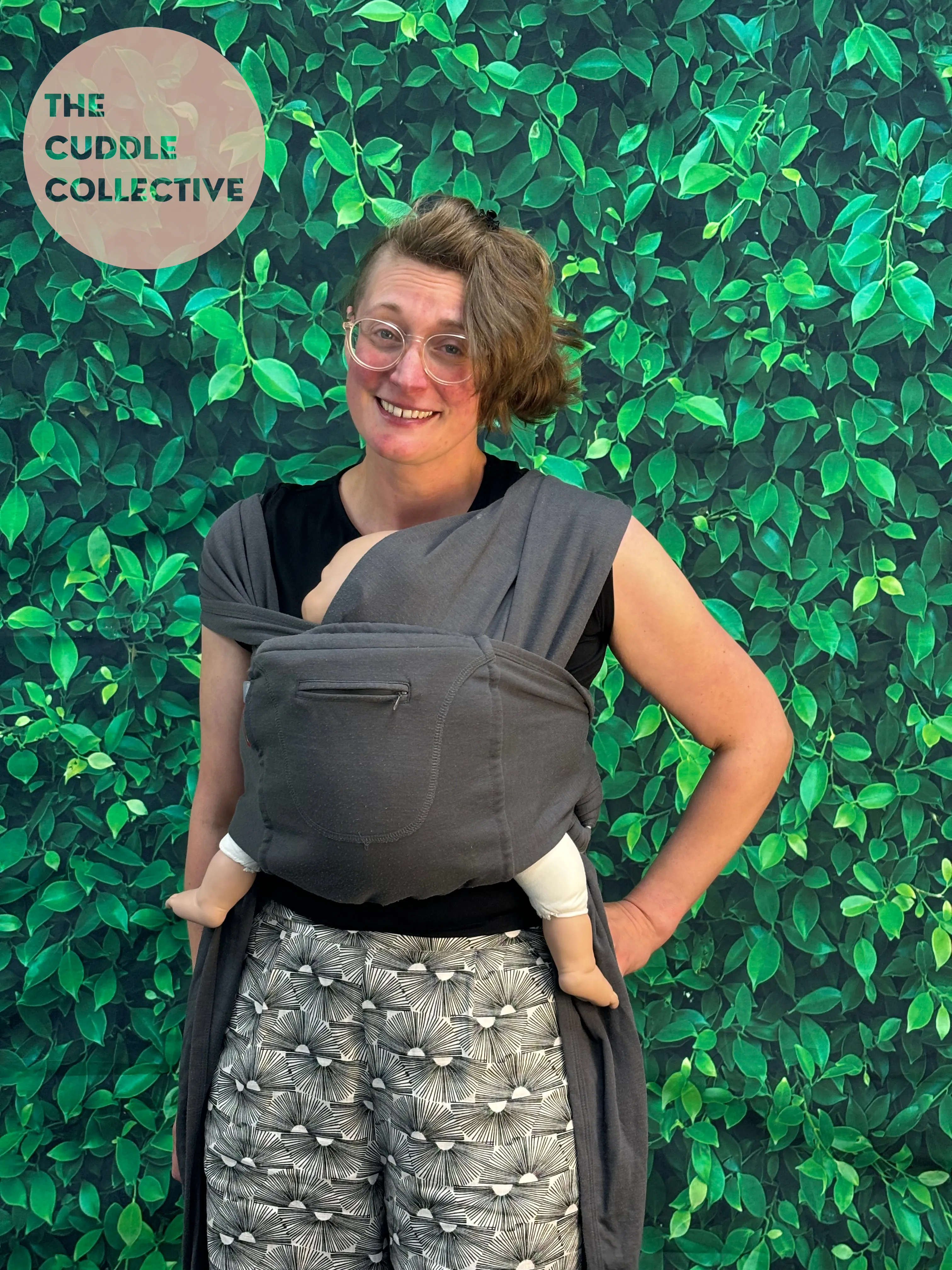 Close Caboo + Cotton Blend - Grey