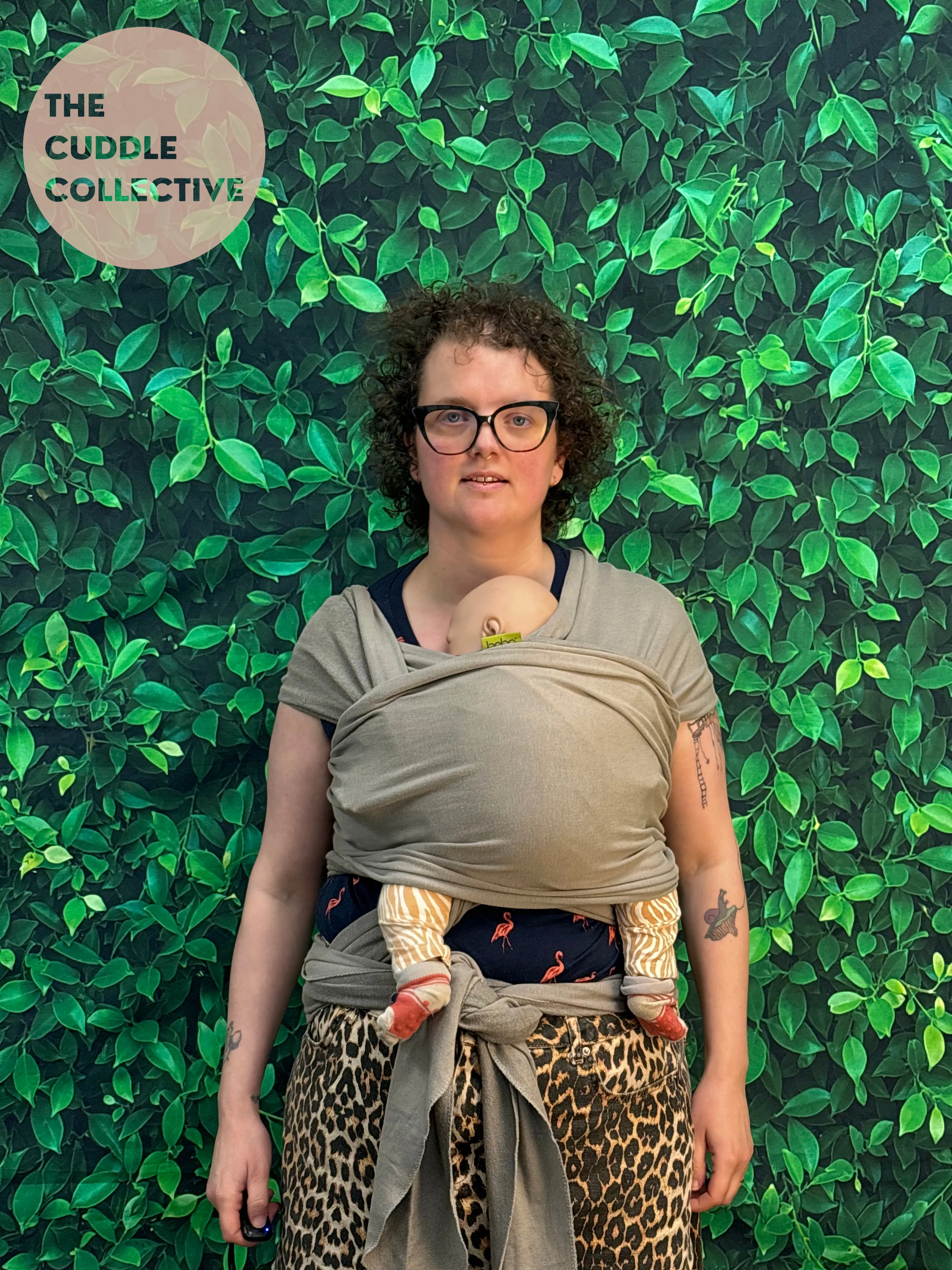 Boba - Two Way Stretchy Wrap in Grey