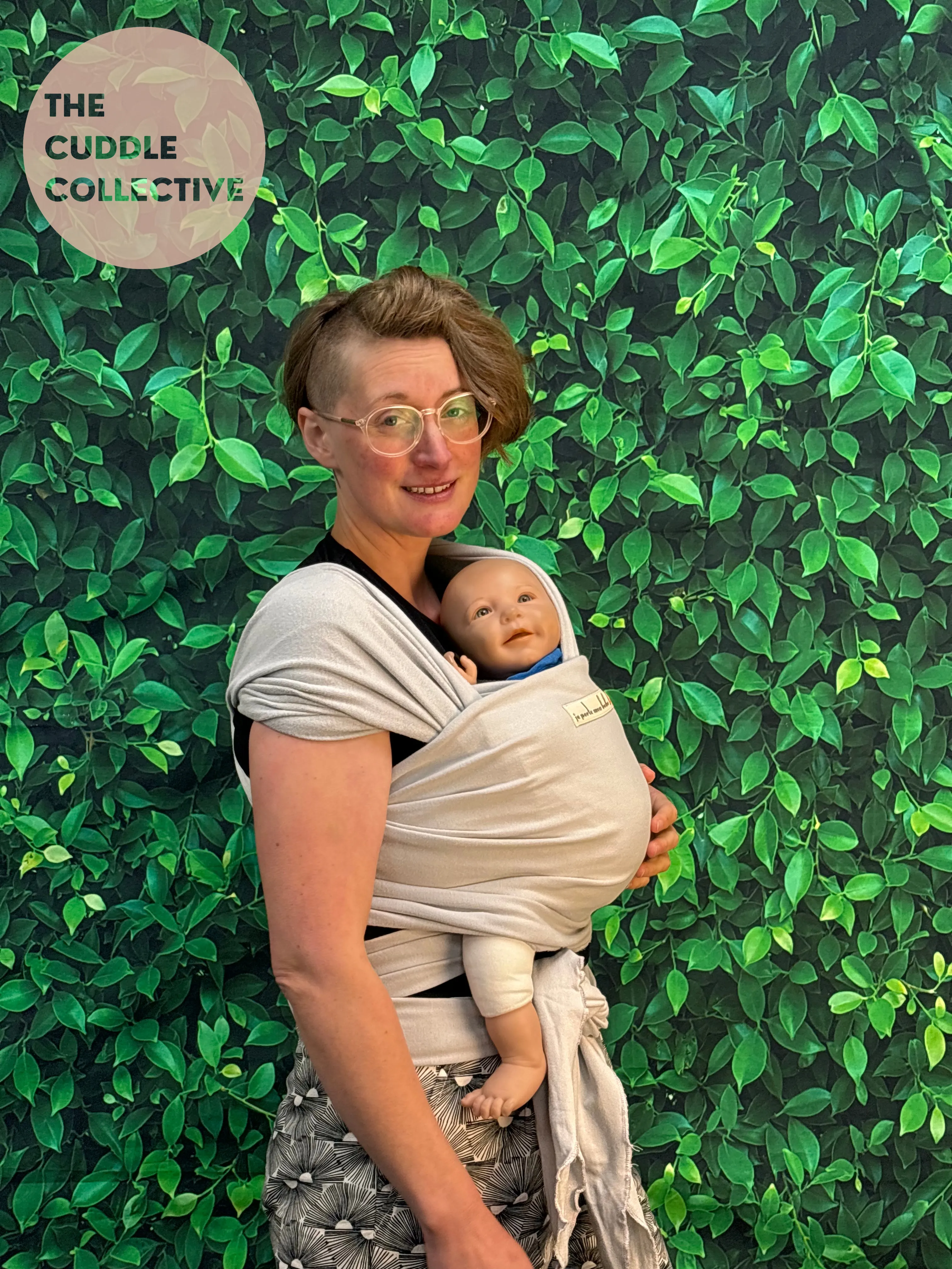 Je Porte Mon Bebe - Basic - Two Way Stretchy - Cream