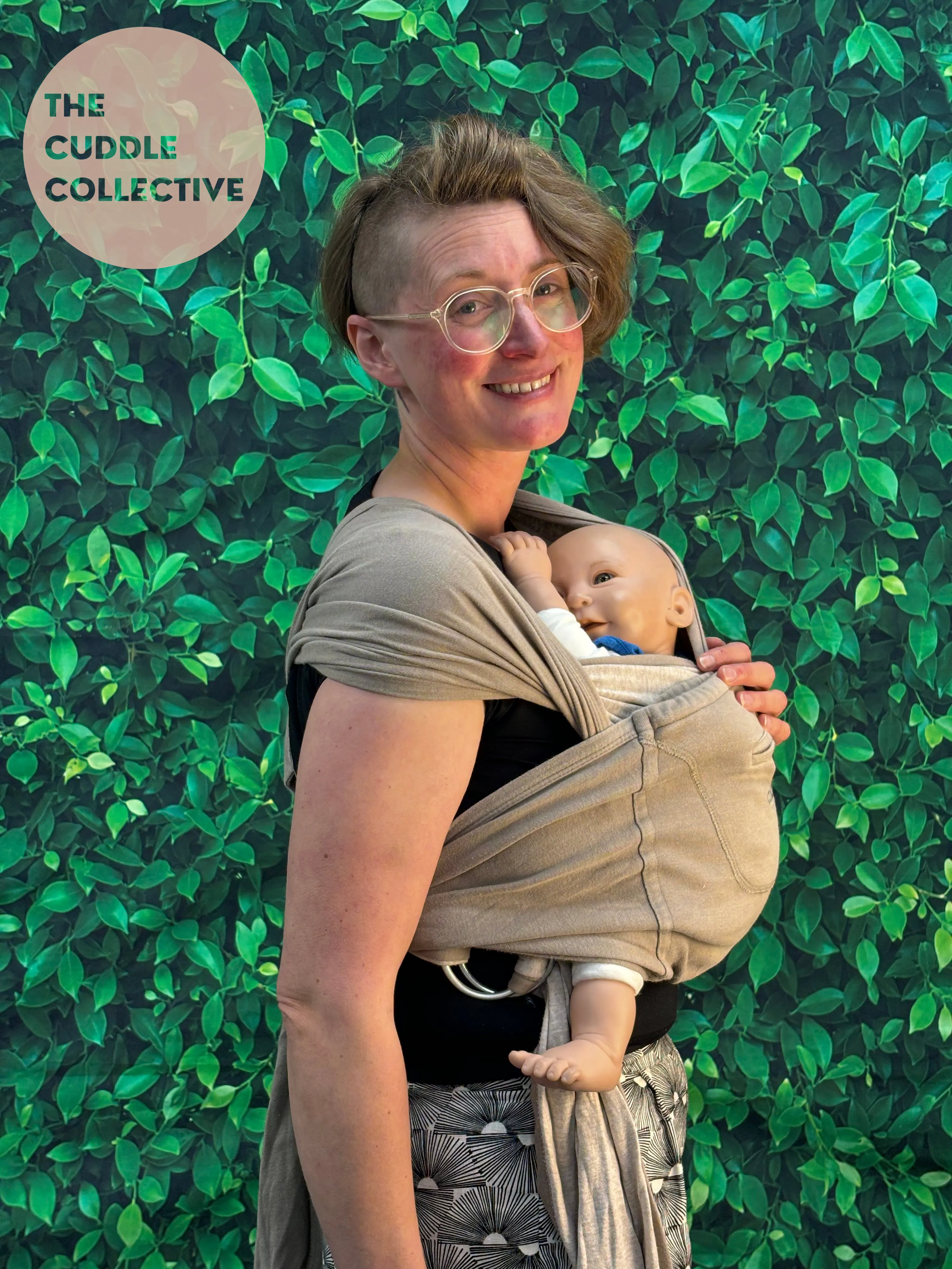 Close Caboo  - + Organic Cotton - Cream and Beige