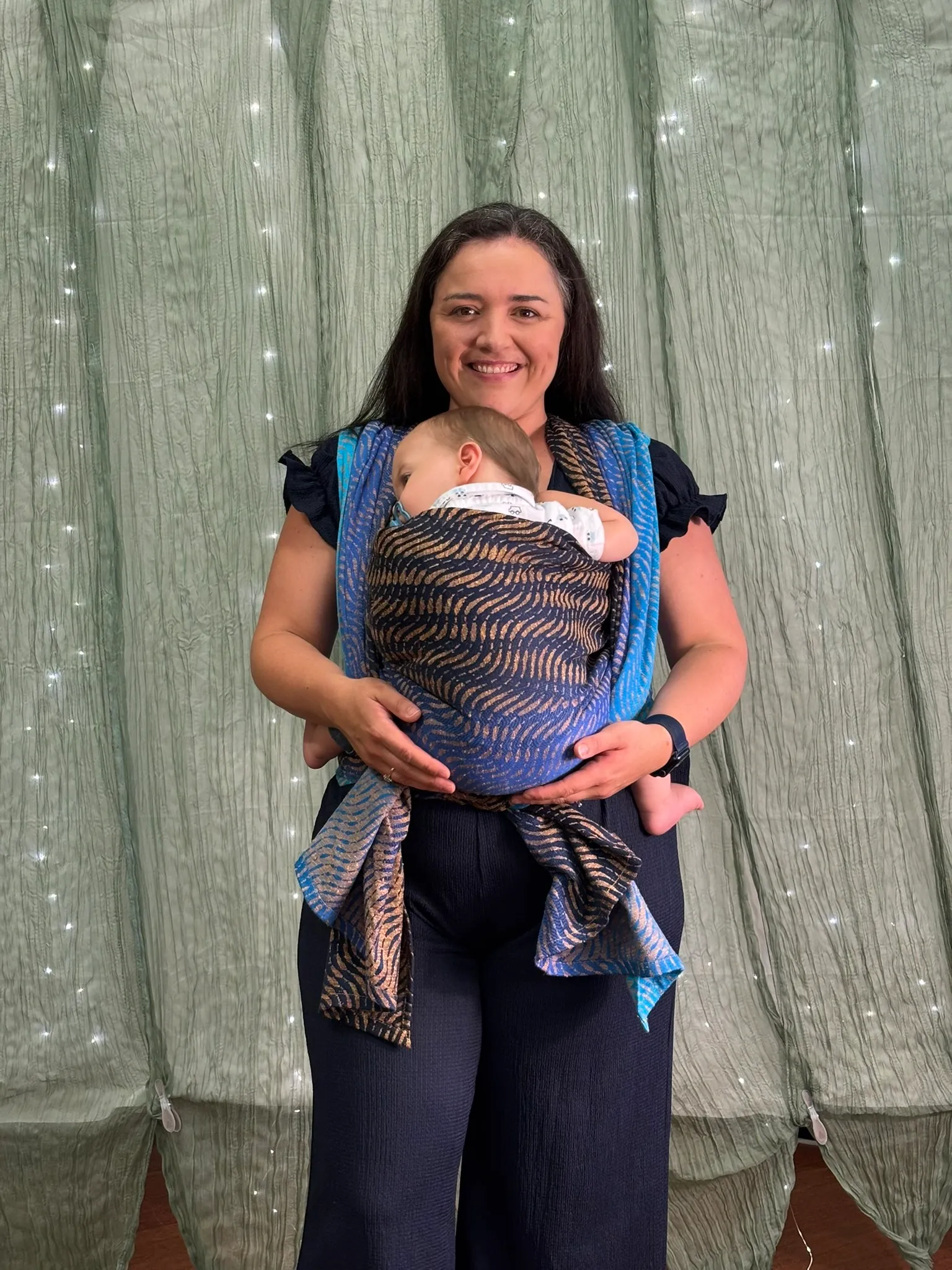 Oscha Dune Grus - Woven Wrap - Size 7