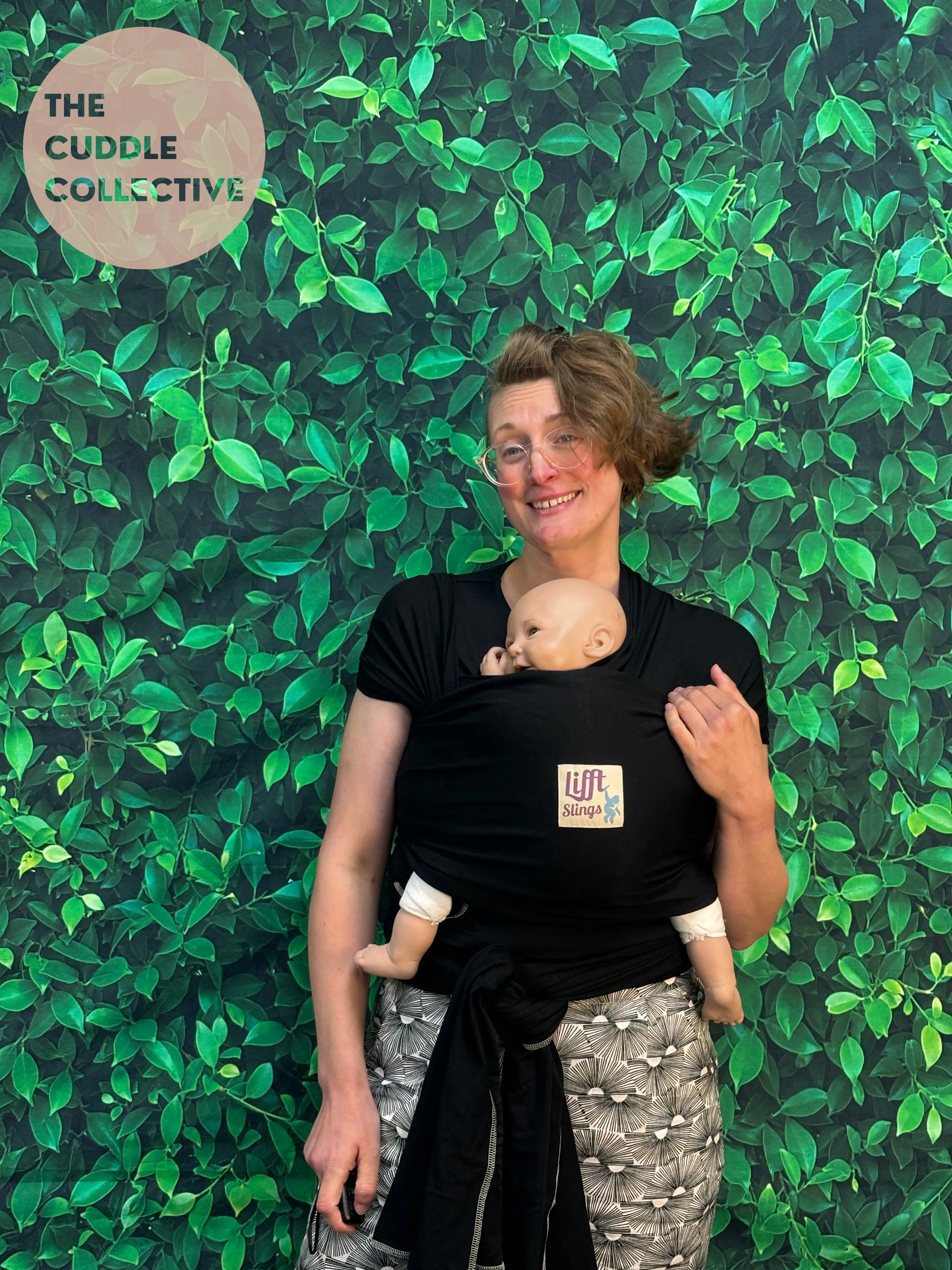 Lifft Slings - 2 Way Stretchy Wrap - Black