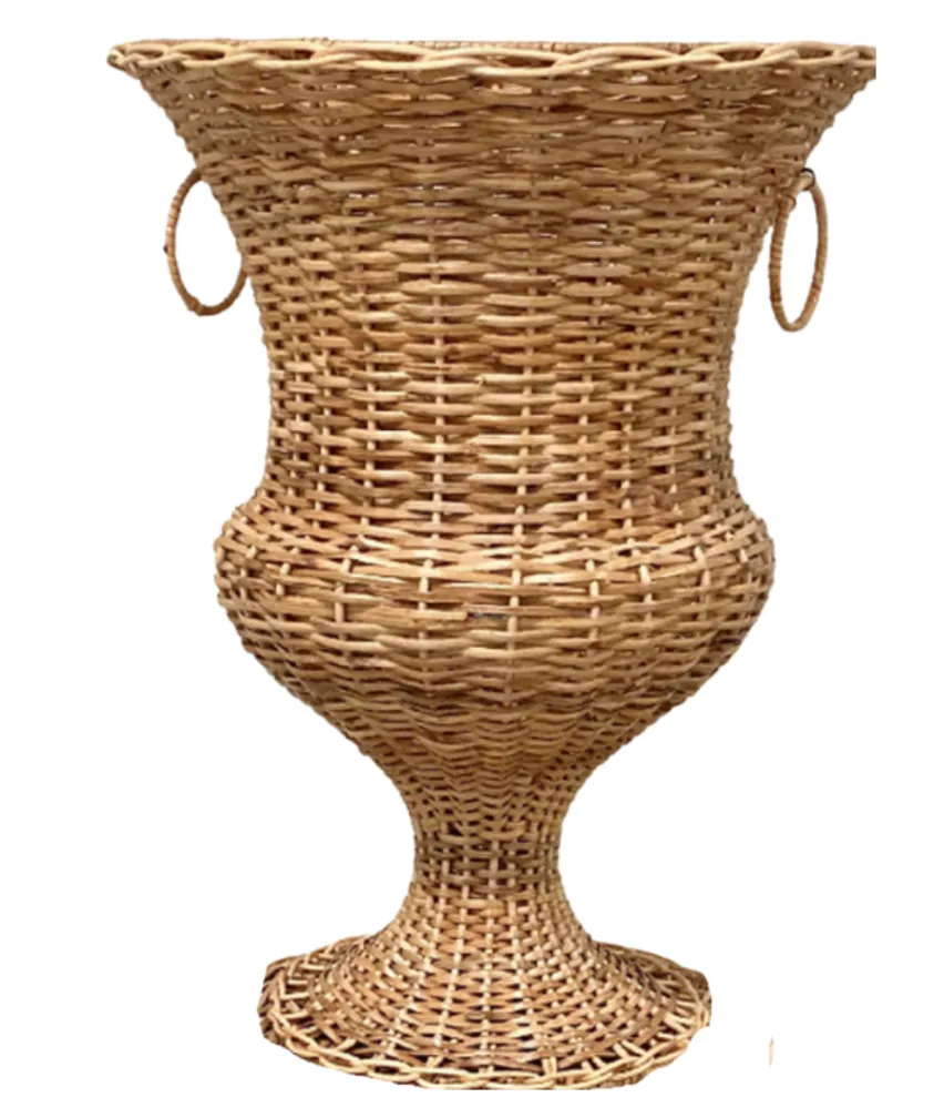 Small Wicker Urn