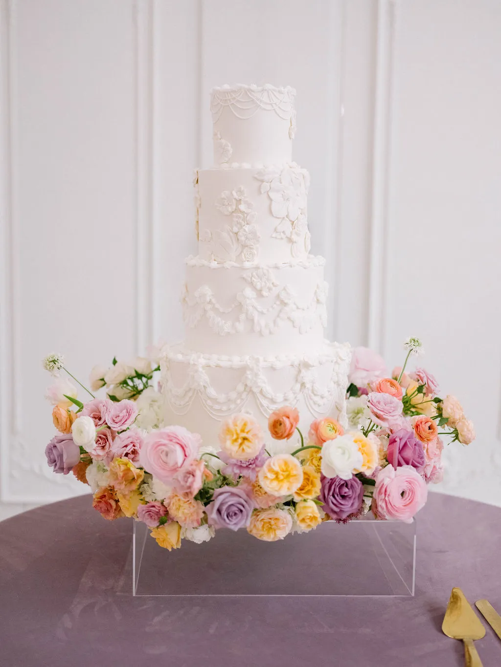 Acrylic Square Cake Stand