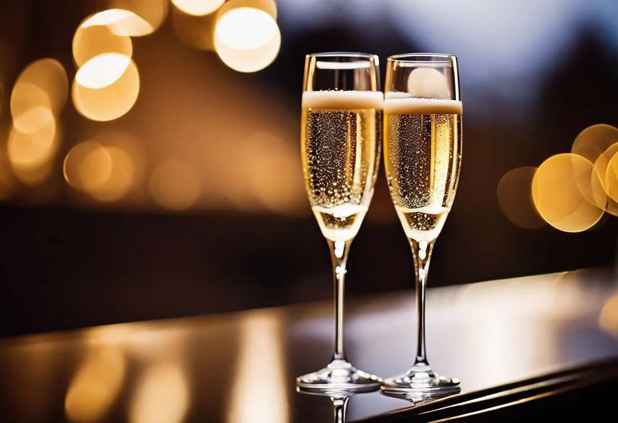 Champagne flutes