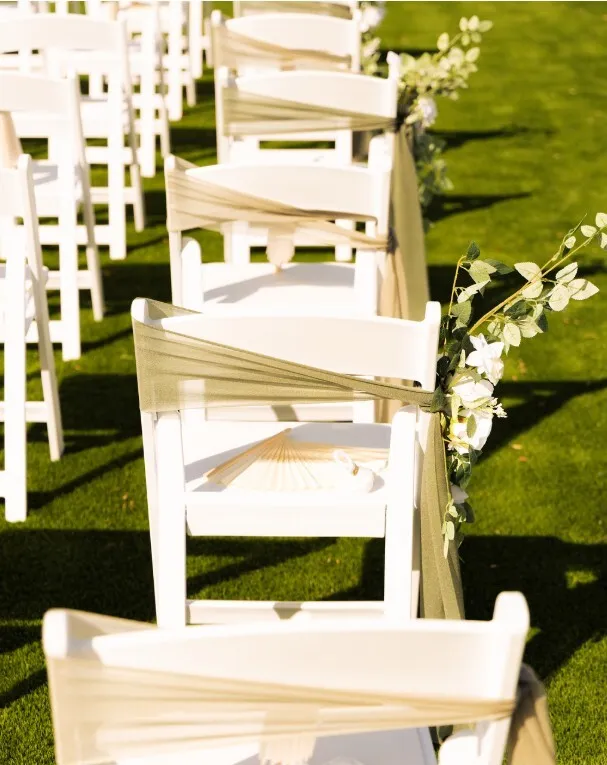 Aisle chair decor kit
