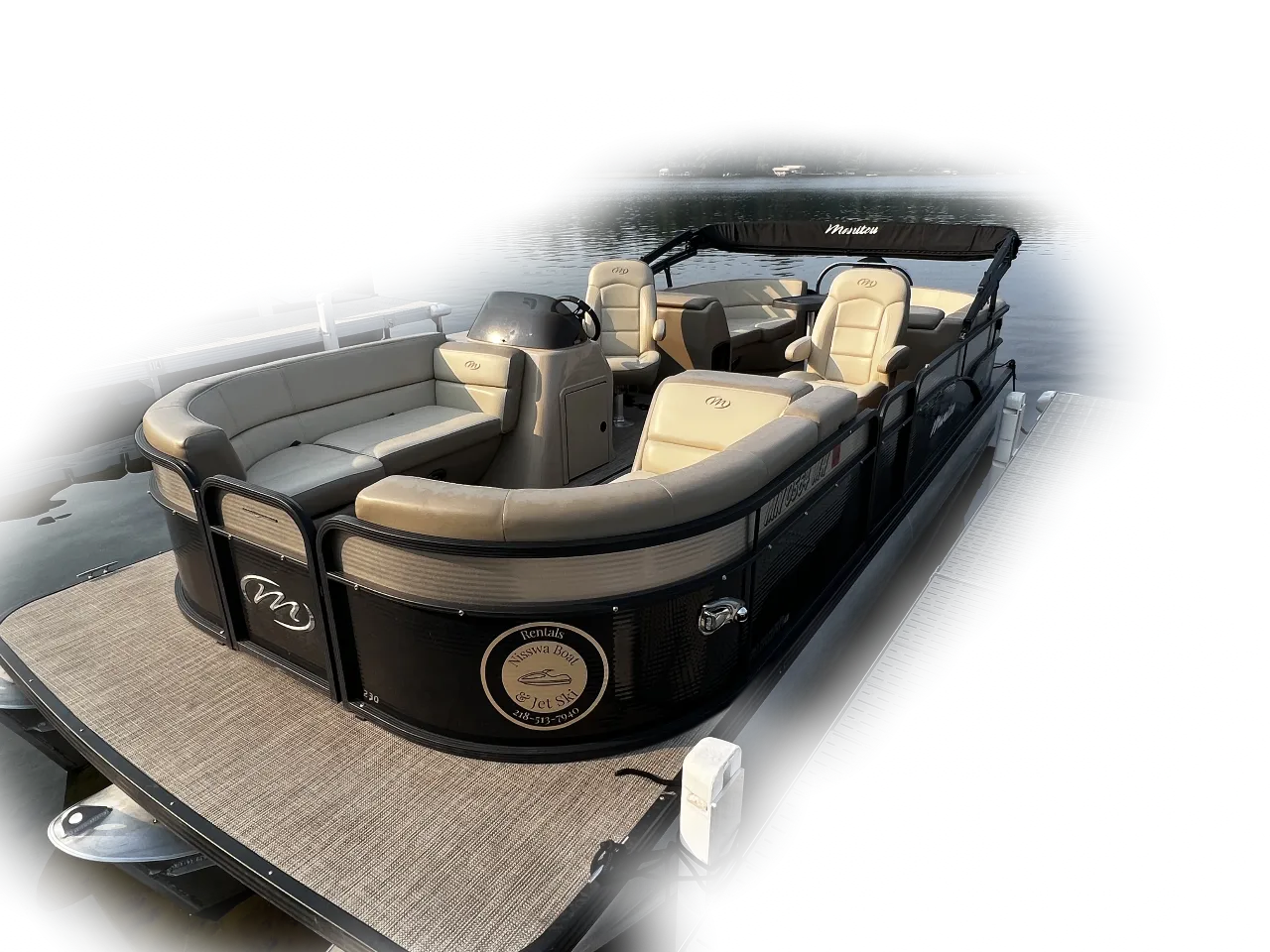 Tritoon Manitou 23' 150hp, Seats 12