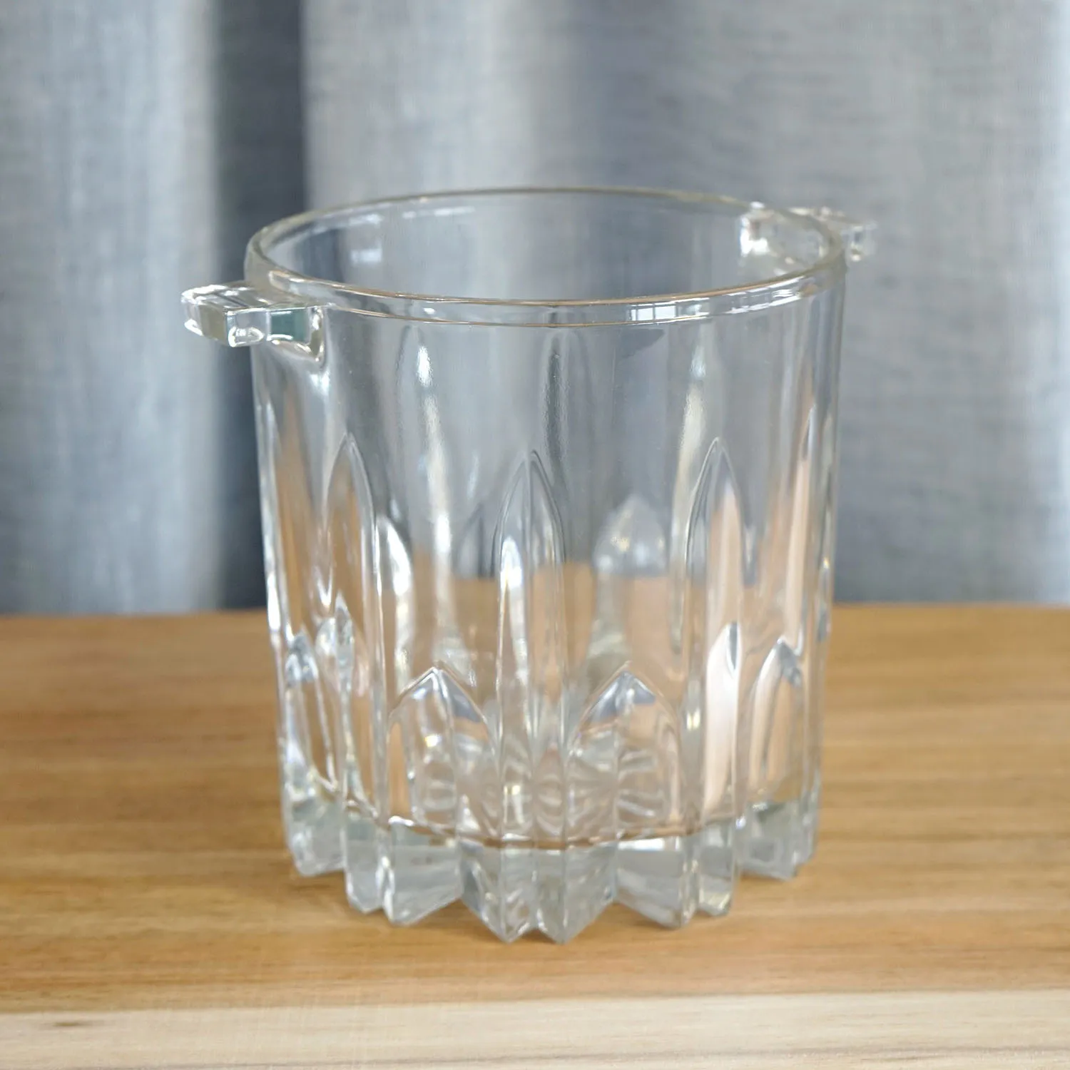 Small Cut Glass Ice Bucket