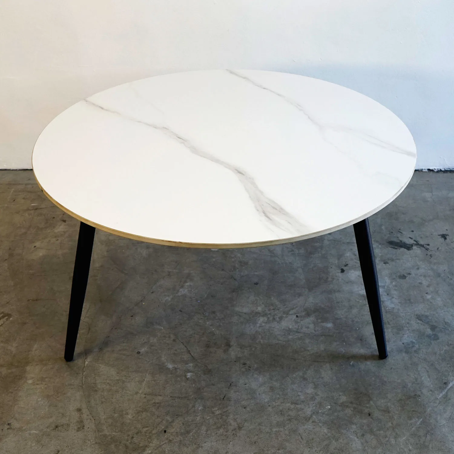 Large White Marble Coffee Table