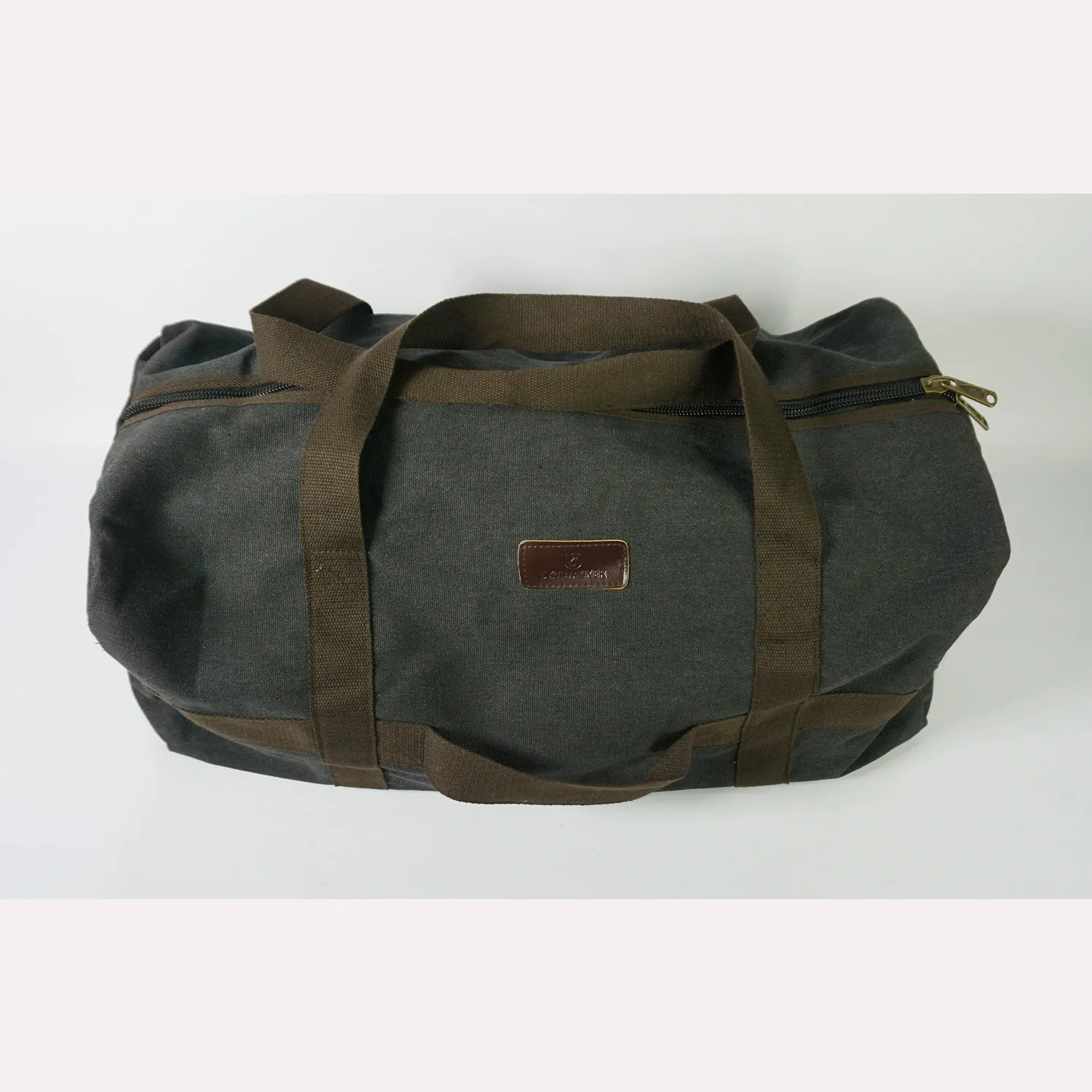 Dark Grey Duffel Bag