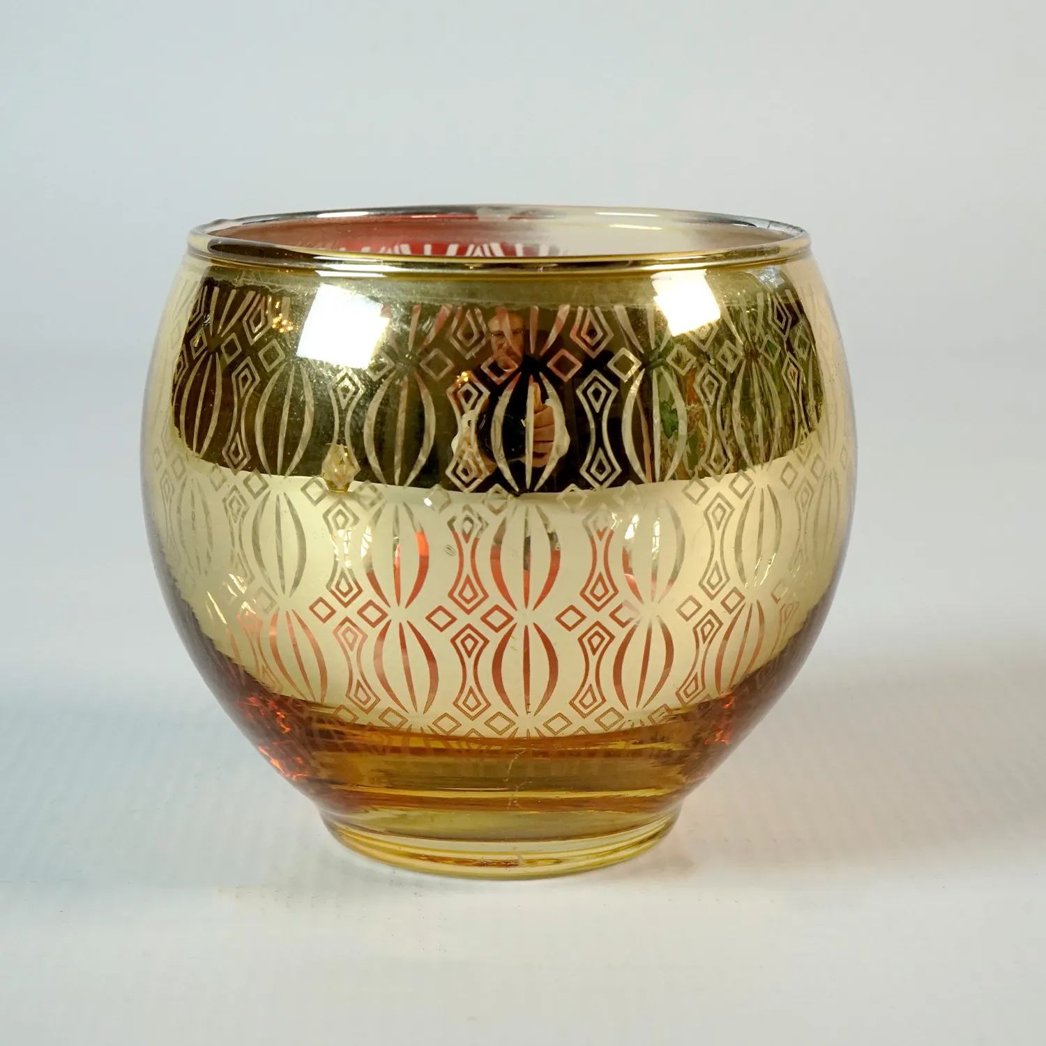 Gold Candle Holder 