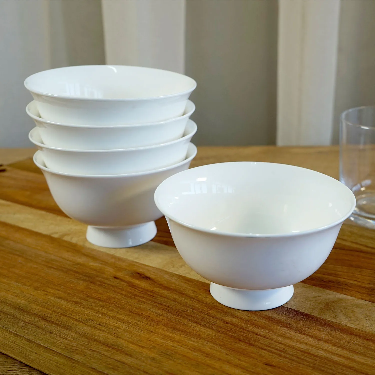 Small White Dessert Bowls