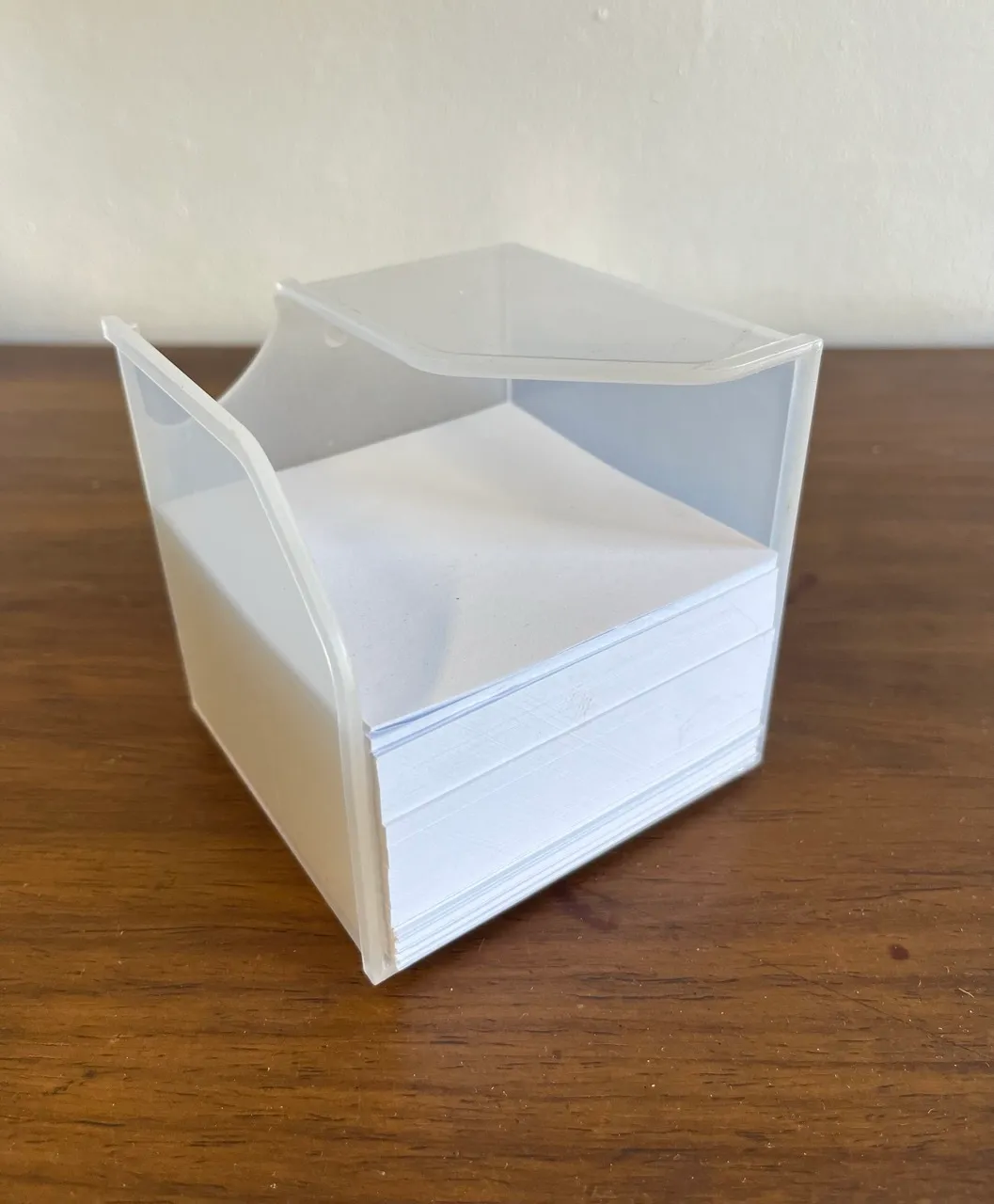 Frosted Sticky Note Holder