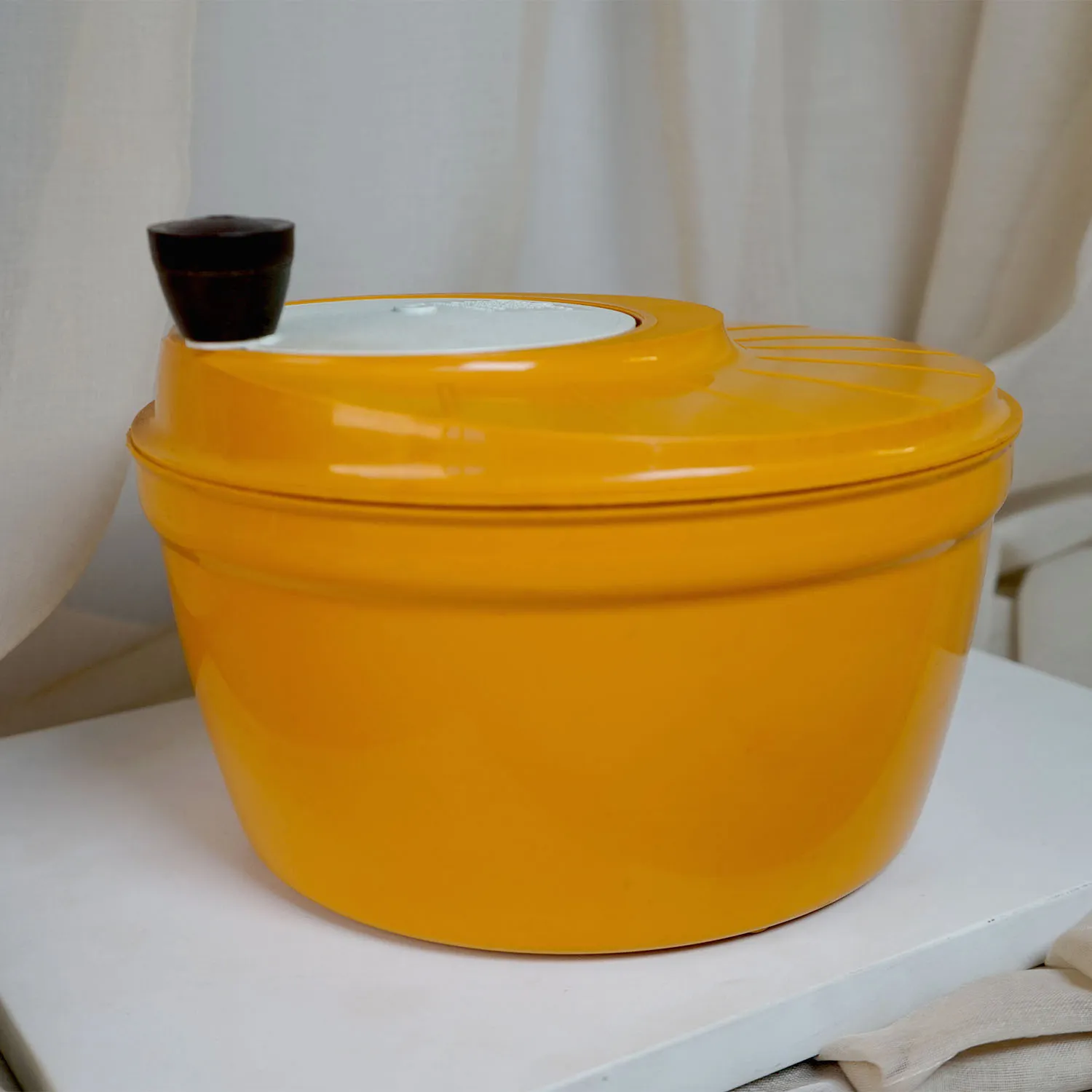 Vintage Orange Salad Spinner