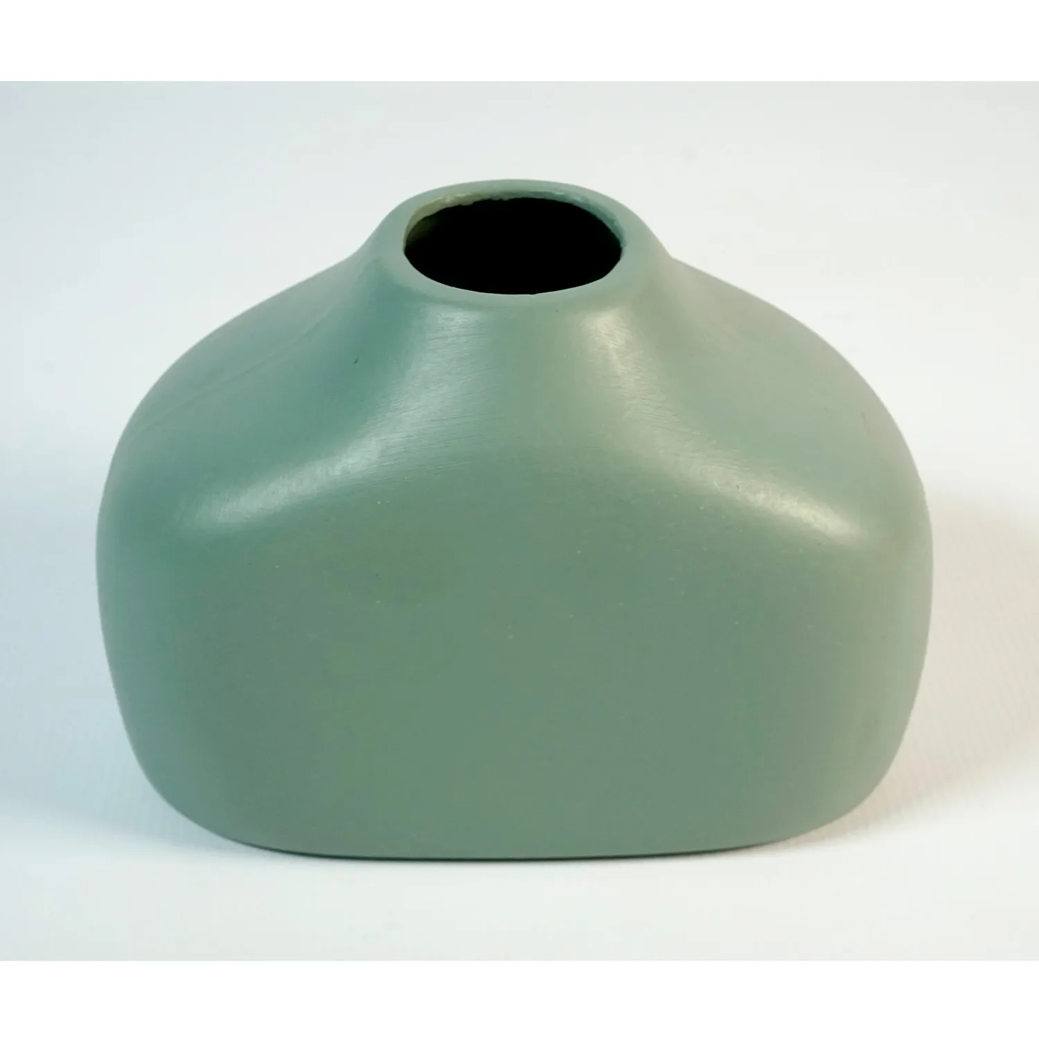 Small Olive green Ceramic Vase
