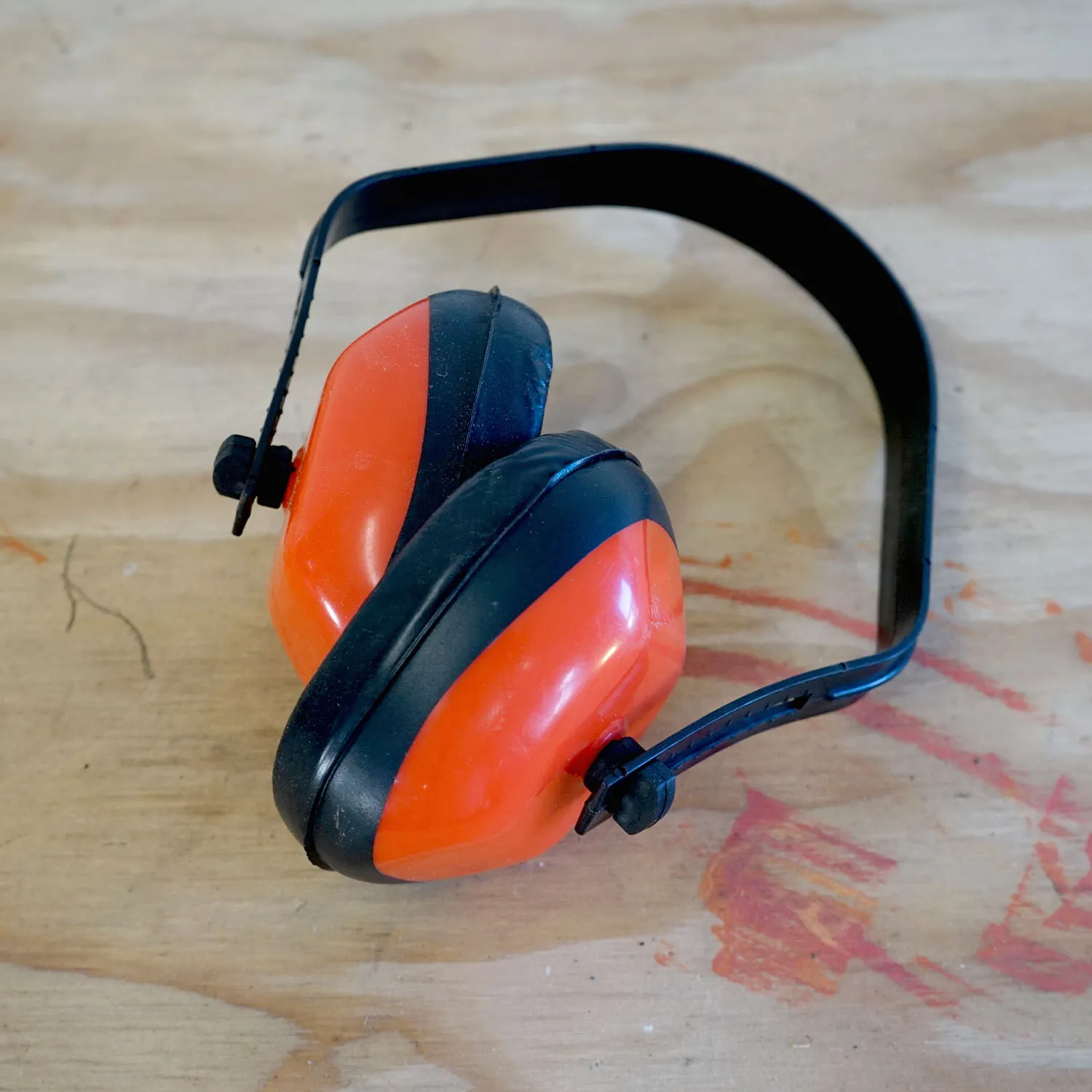Noise Reduction Earmuffs, Orange