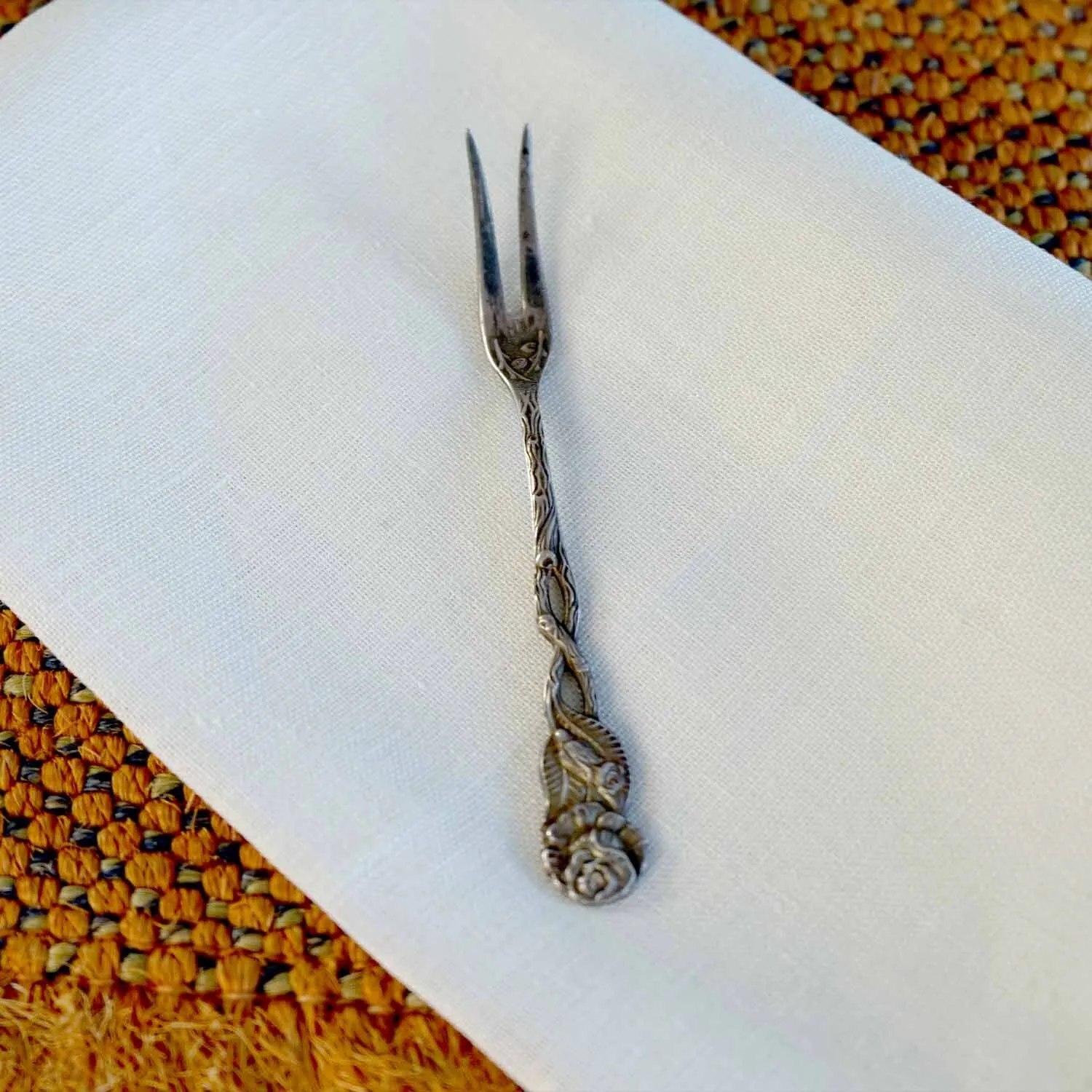 Small Vintage Serving Fork