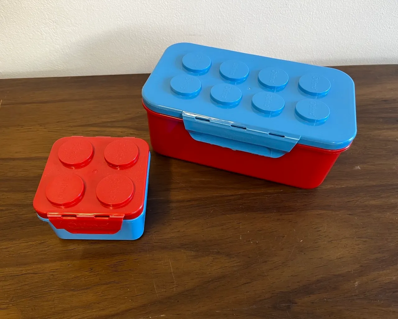 Lego Red and Blue Lunch Box