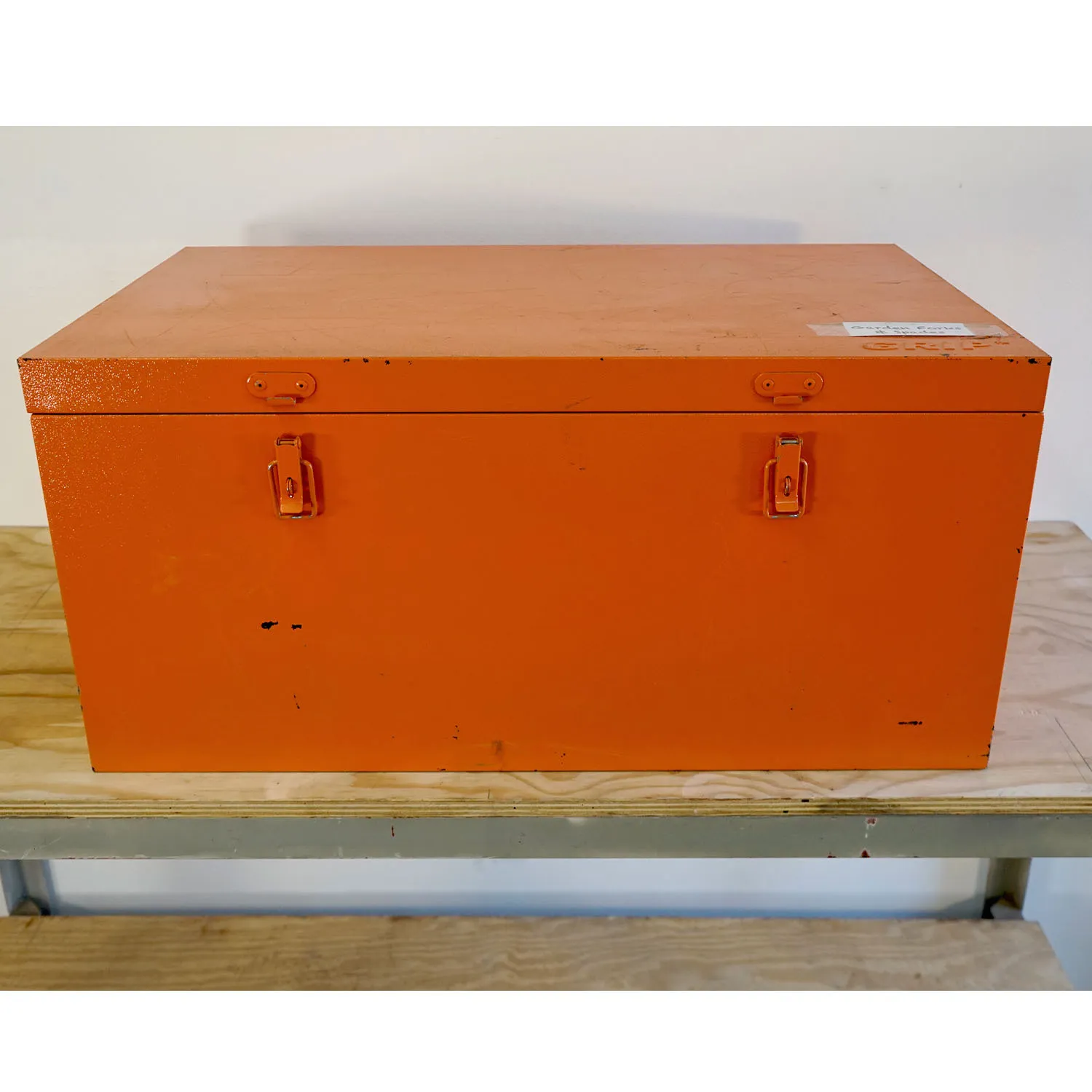 XL Orange Tool Trunk