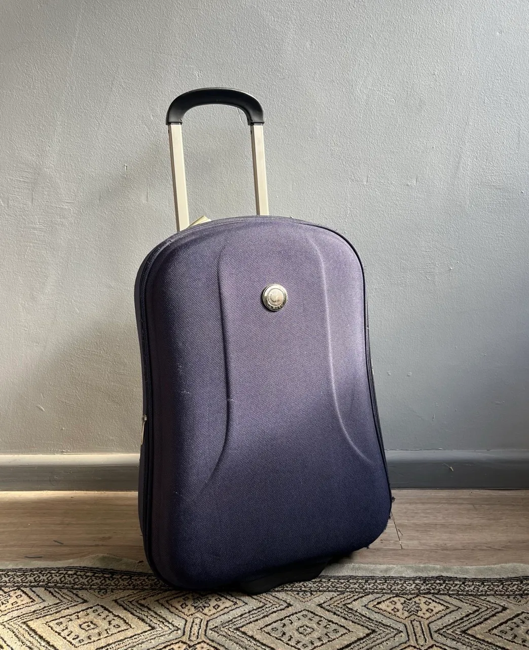 Navy Carry-On Suitcase