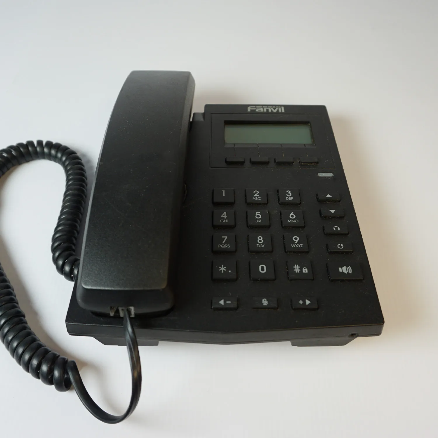 Black Basic Office Phone