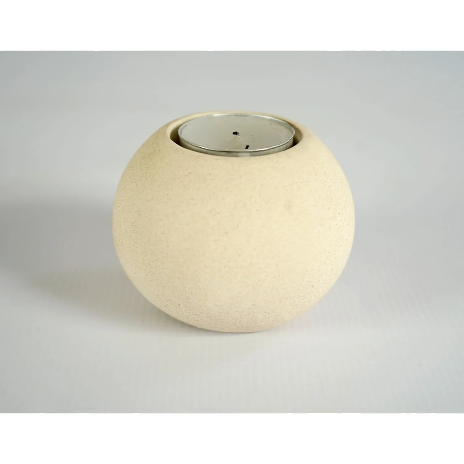 Beige Stone Candlestick
