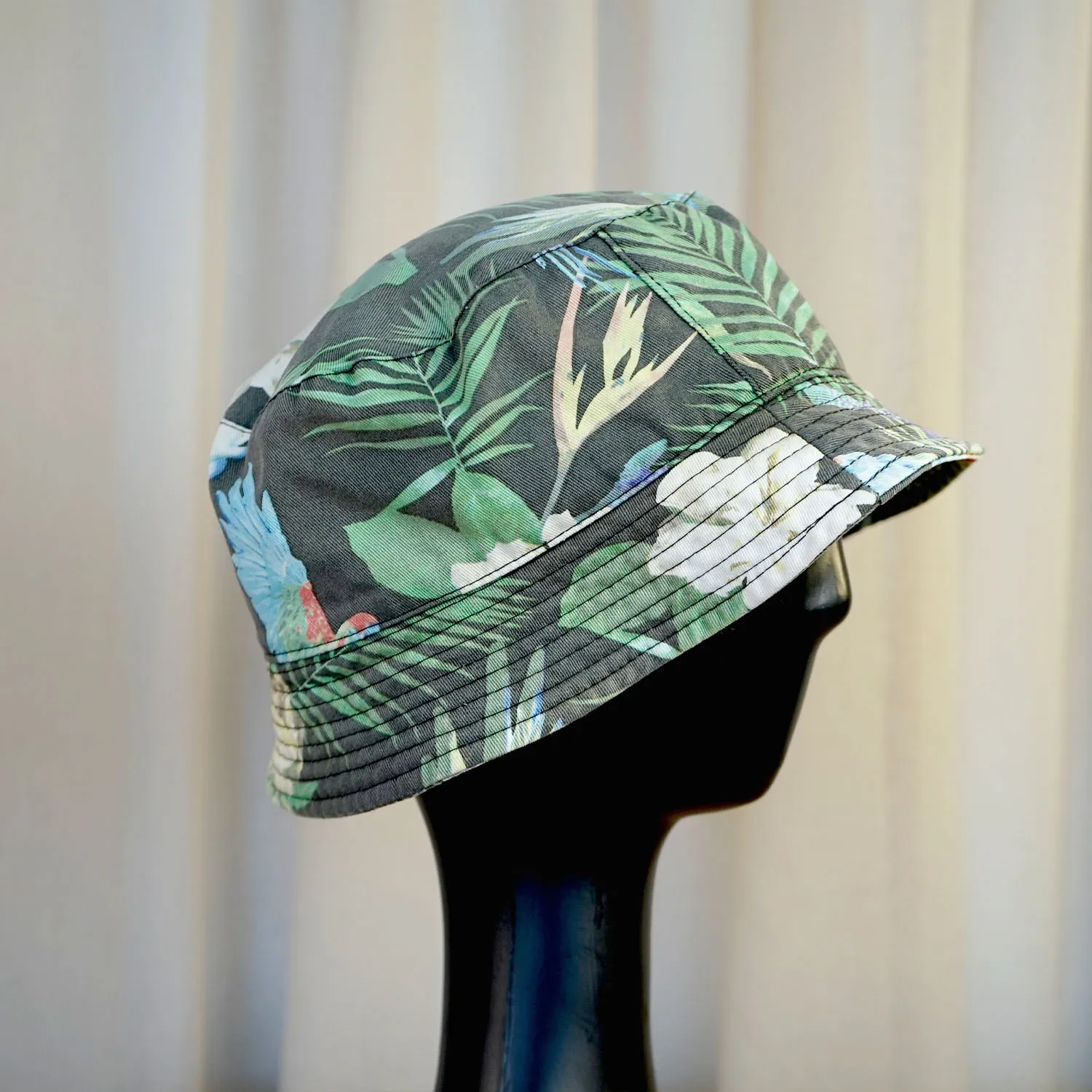 Faded Floral Bucket Hat