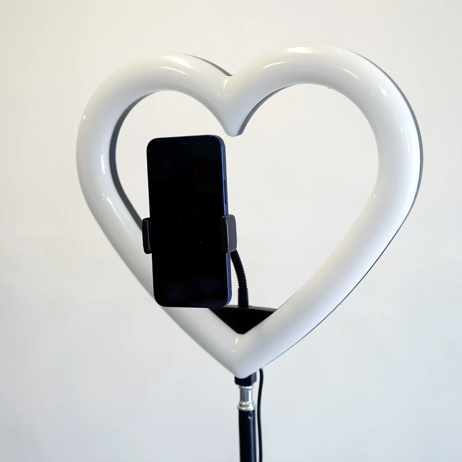 30cm Heart Shaped LED Ring Light