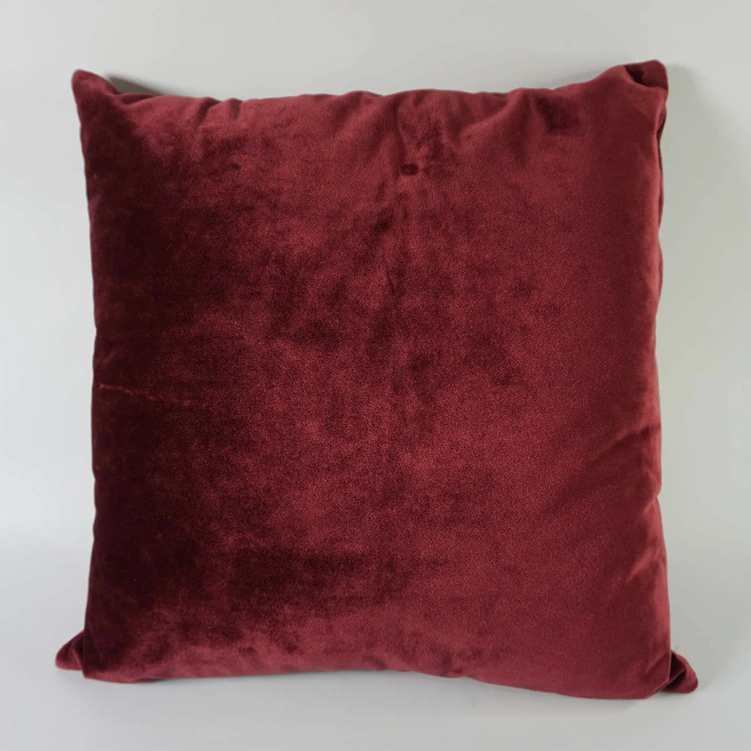 Velvet Burgundy Cushion