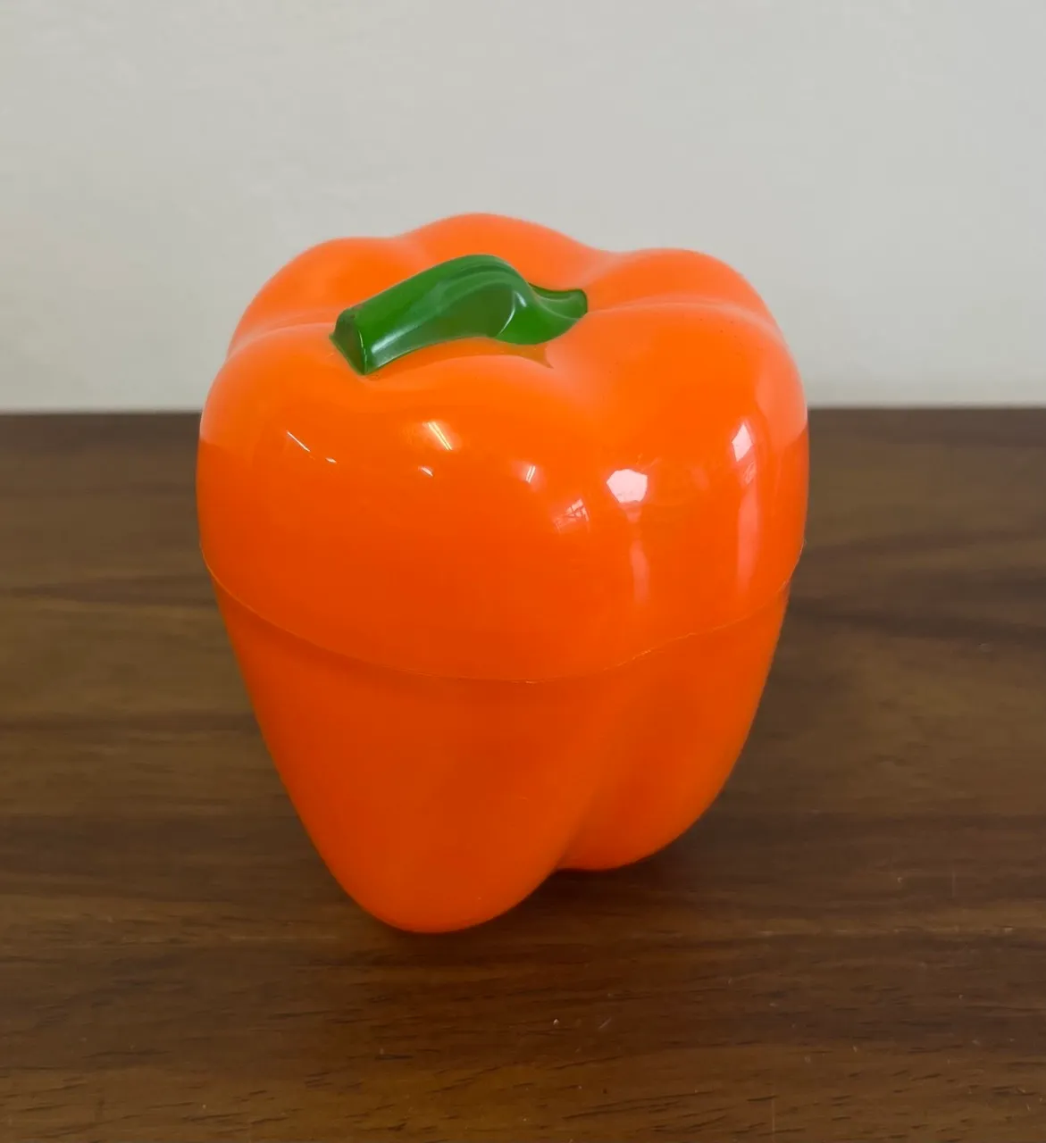 Red Pepper Plastic Container