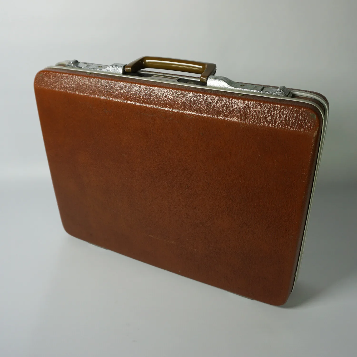 Retro Brown Briefcase