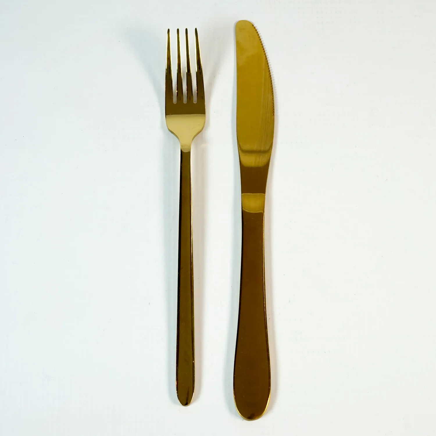 Gold Knife and Fork