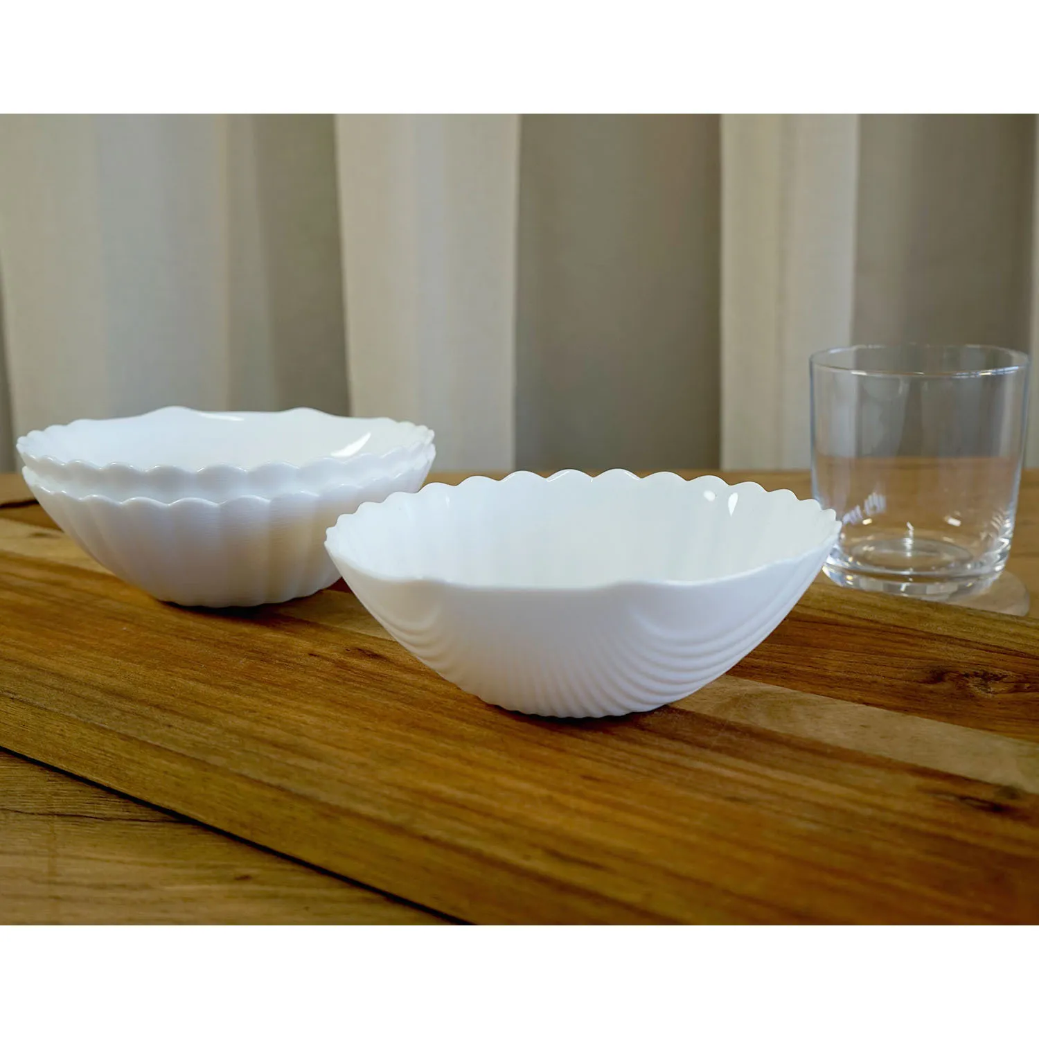 White Shell Bowls