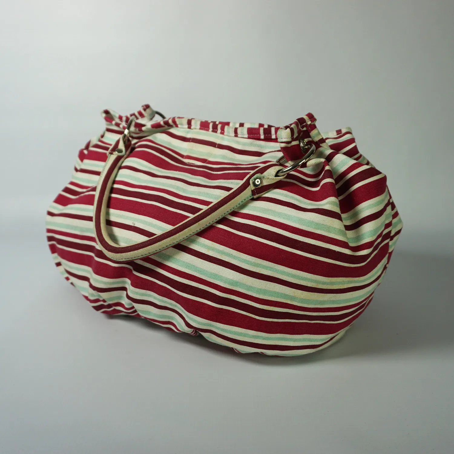Red Stripe Tote Bag
