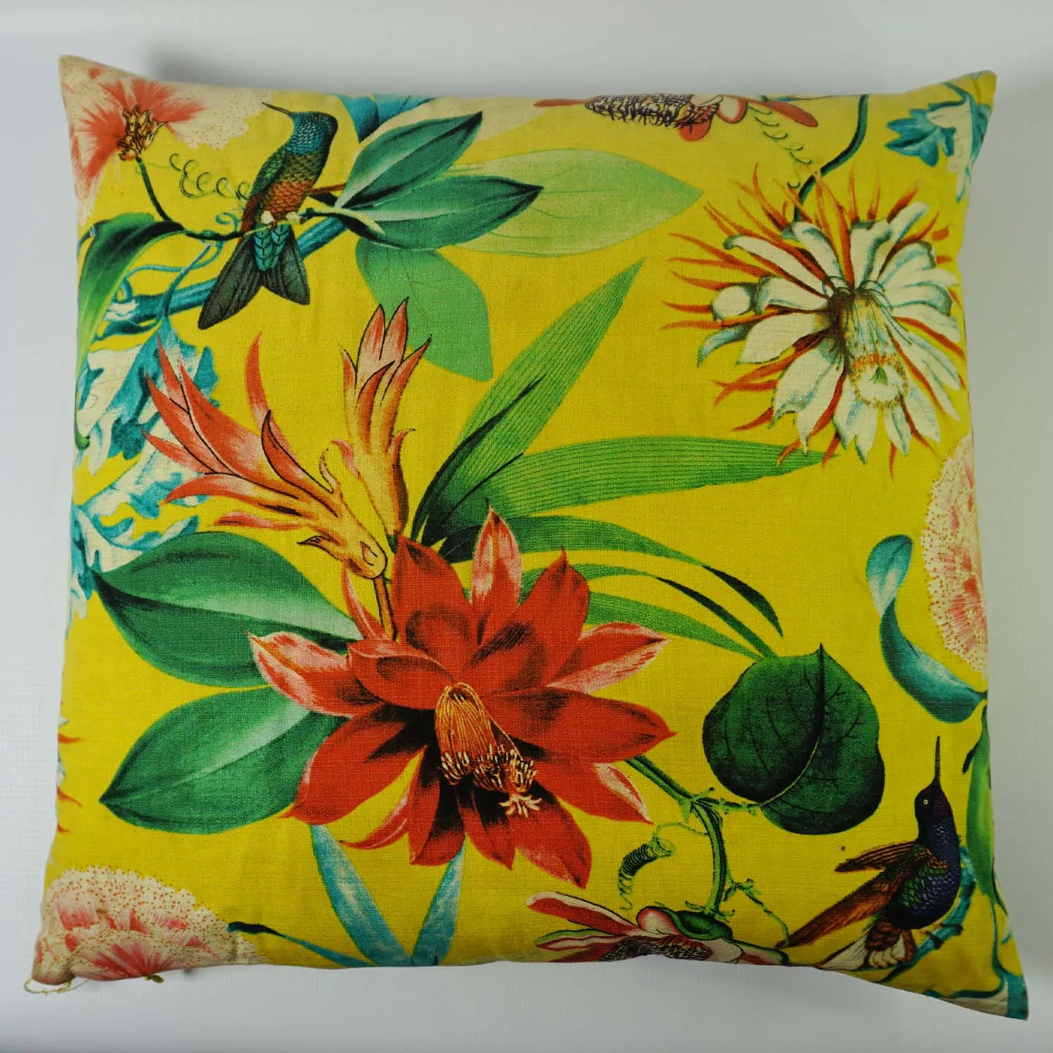 Yellow Sunbird Cushion